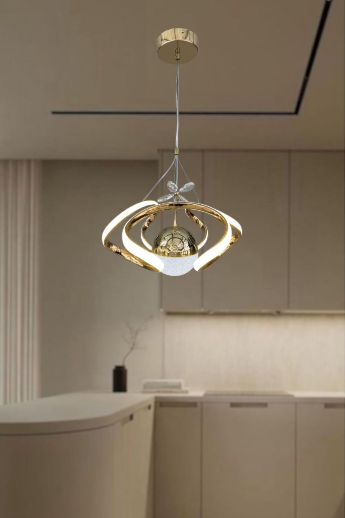 LİGHT HOUSE dron kucuk toplu led avize ledli avize 3renk avize