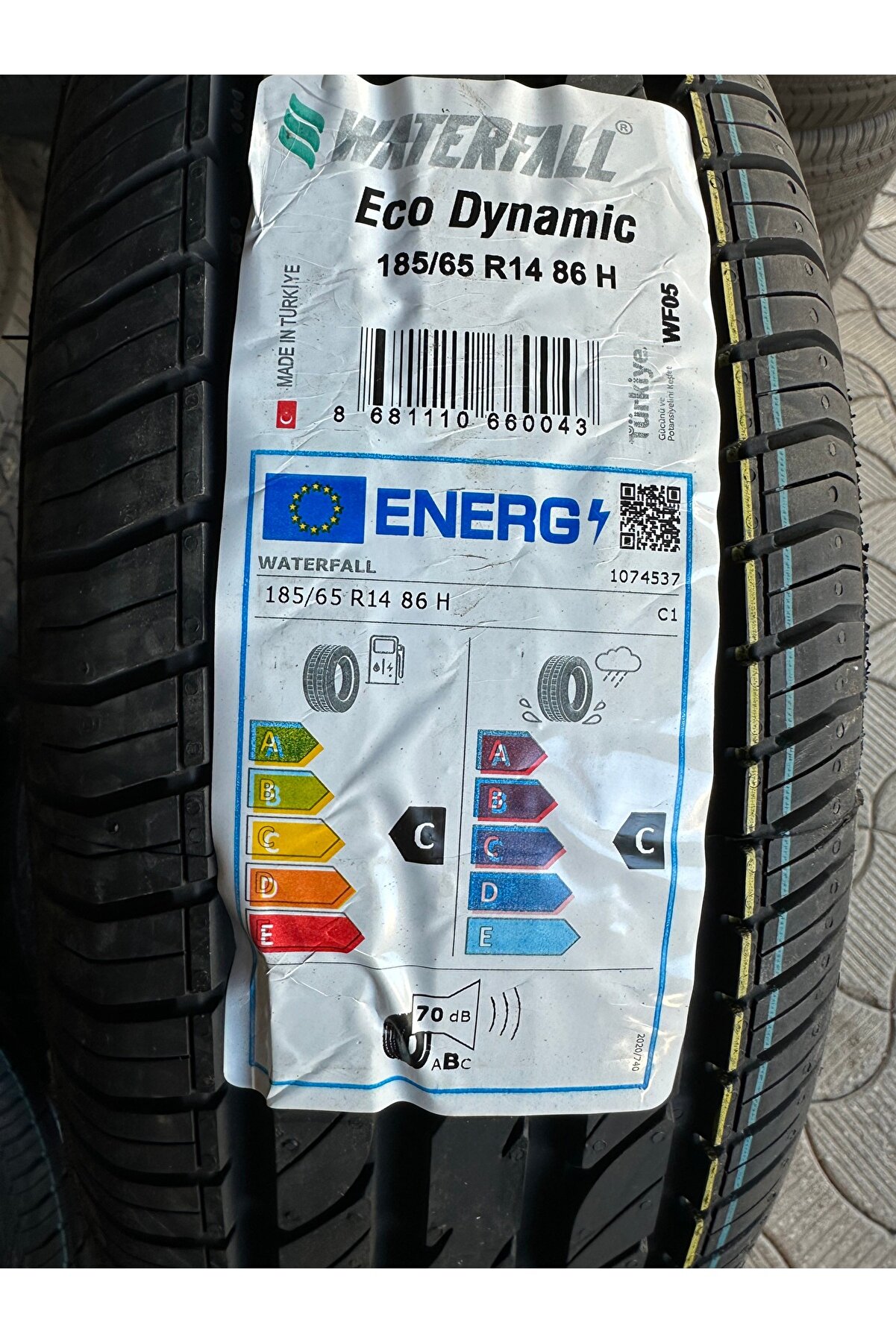 185/65R14 86H ECO DYNAMİC WATERFALL 2024 ÜRETİM