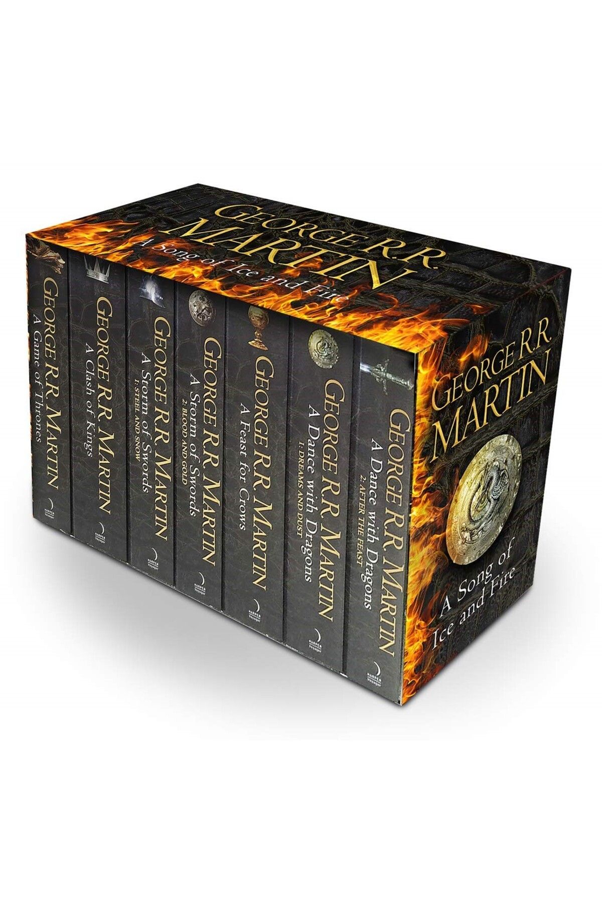 Harper Collins A Game Of Thrones: The Story Continues 7 Volumes Boxed Set (A SONG OF ICE AND FİRE) Ingilizce