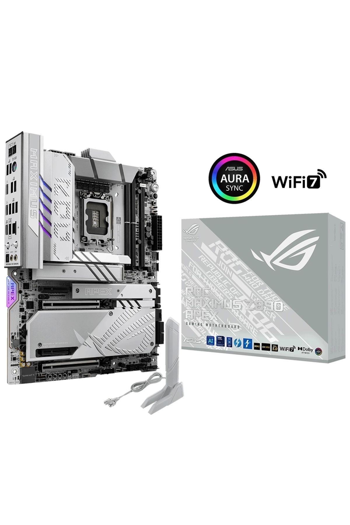 ASUS US ROG  Z890 APEX DDR5 6XM2 USB3.2 WIFI7 RGB LAN ATX