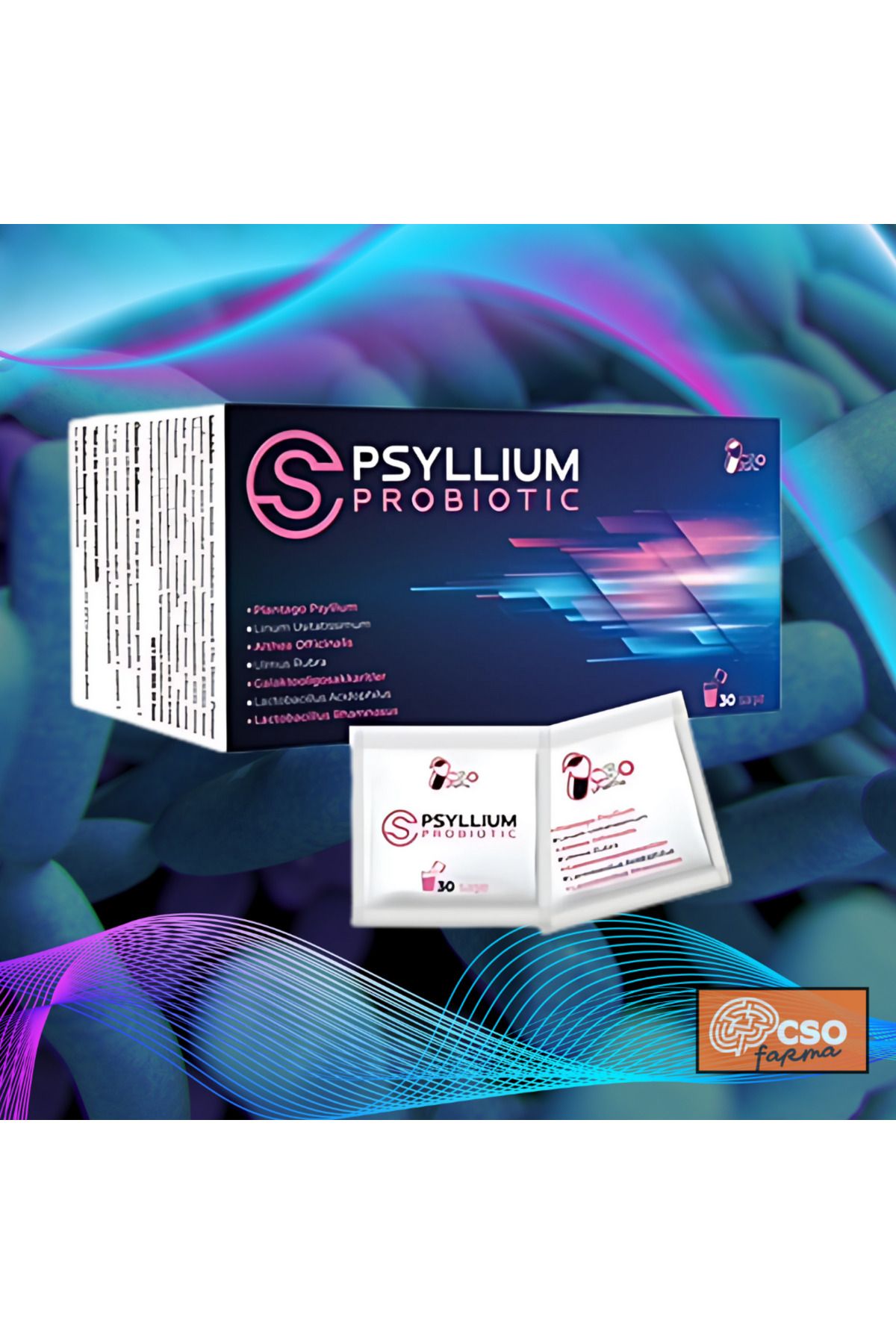csovitamin Psyllıum Probıotıc
