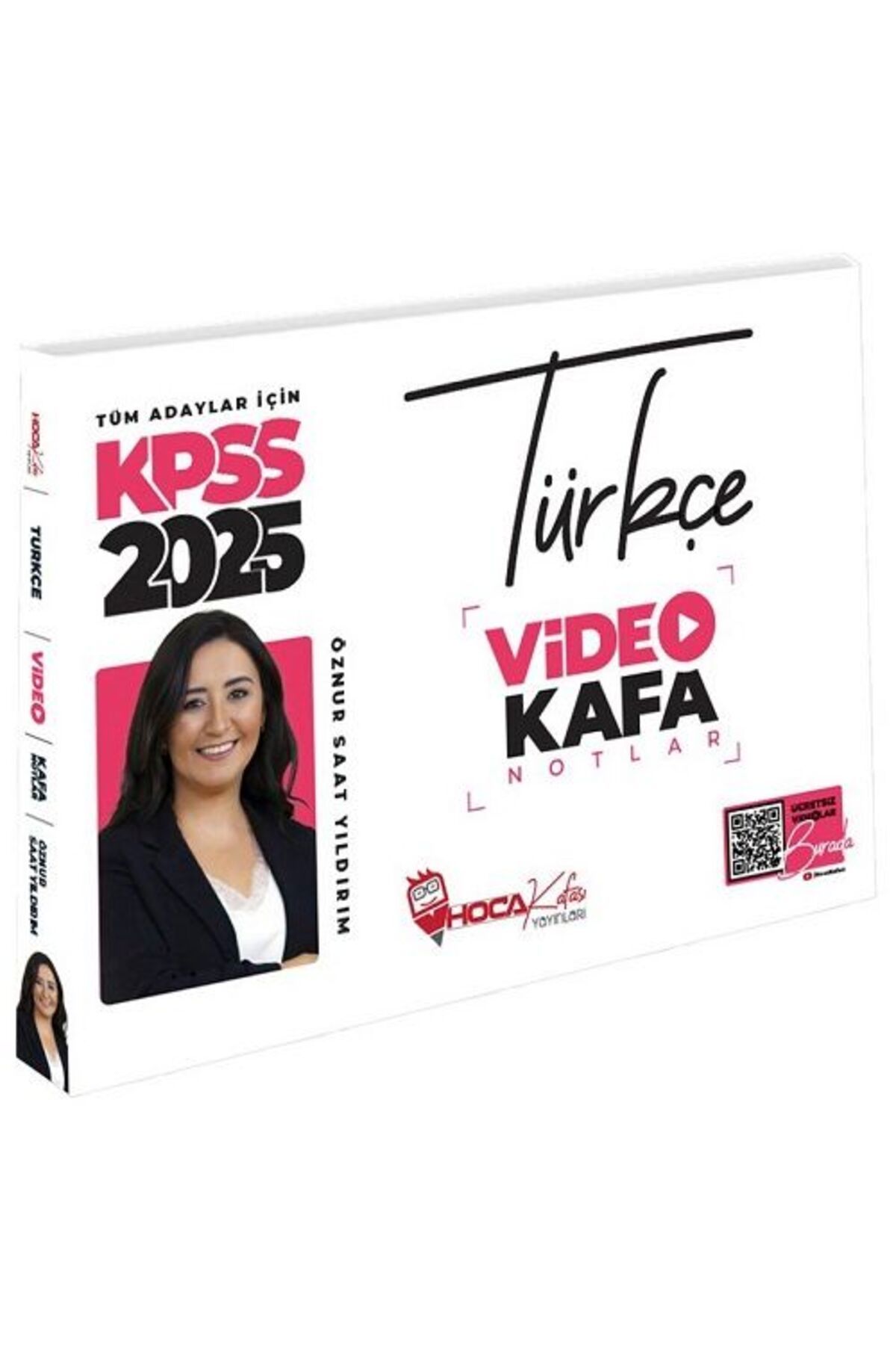 Genel Markalar Hoca Kafası 2025 Kpss Türkçe Video Kafa Notlar - Öznur Saat Yıldırım