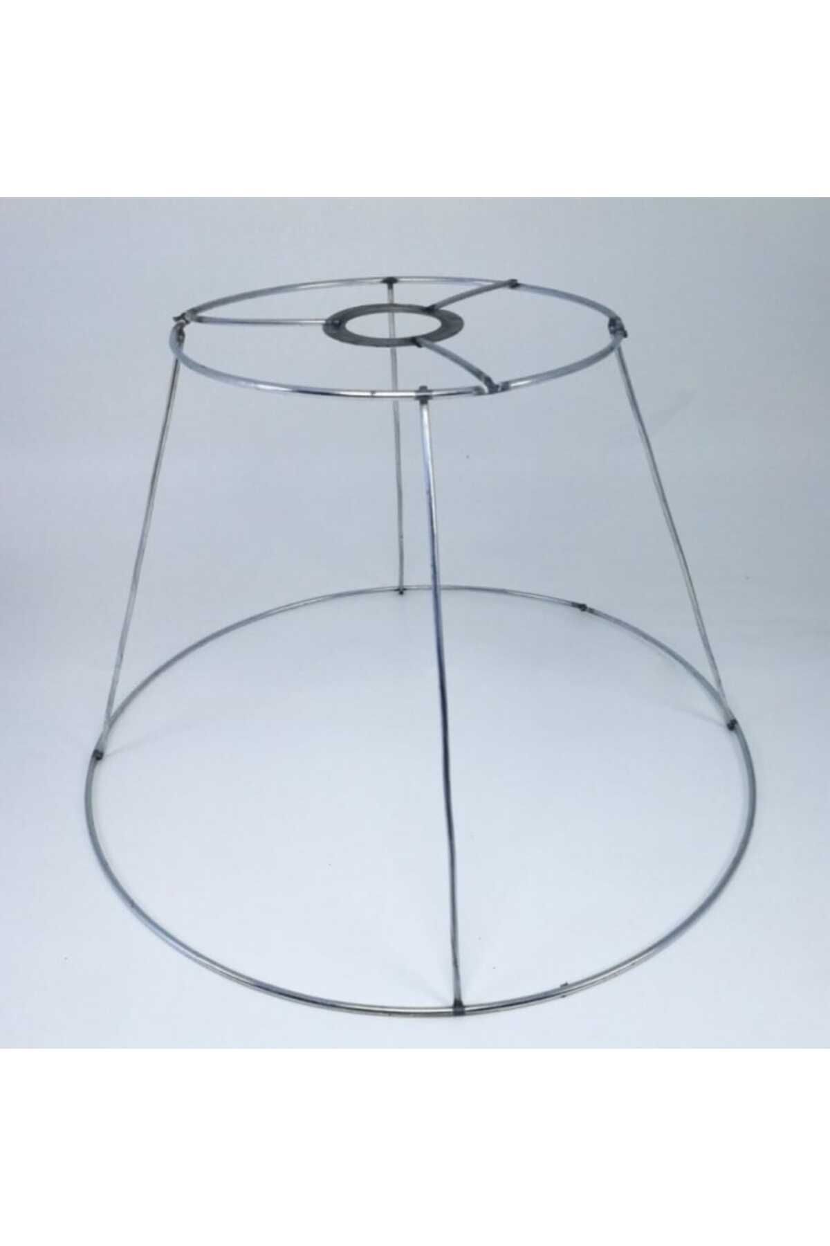 C&A C&A&B Avize Teli Abajur Alt Çap 30 Cm Üst Çap 15 Cm