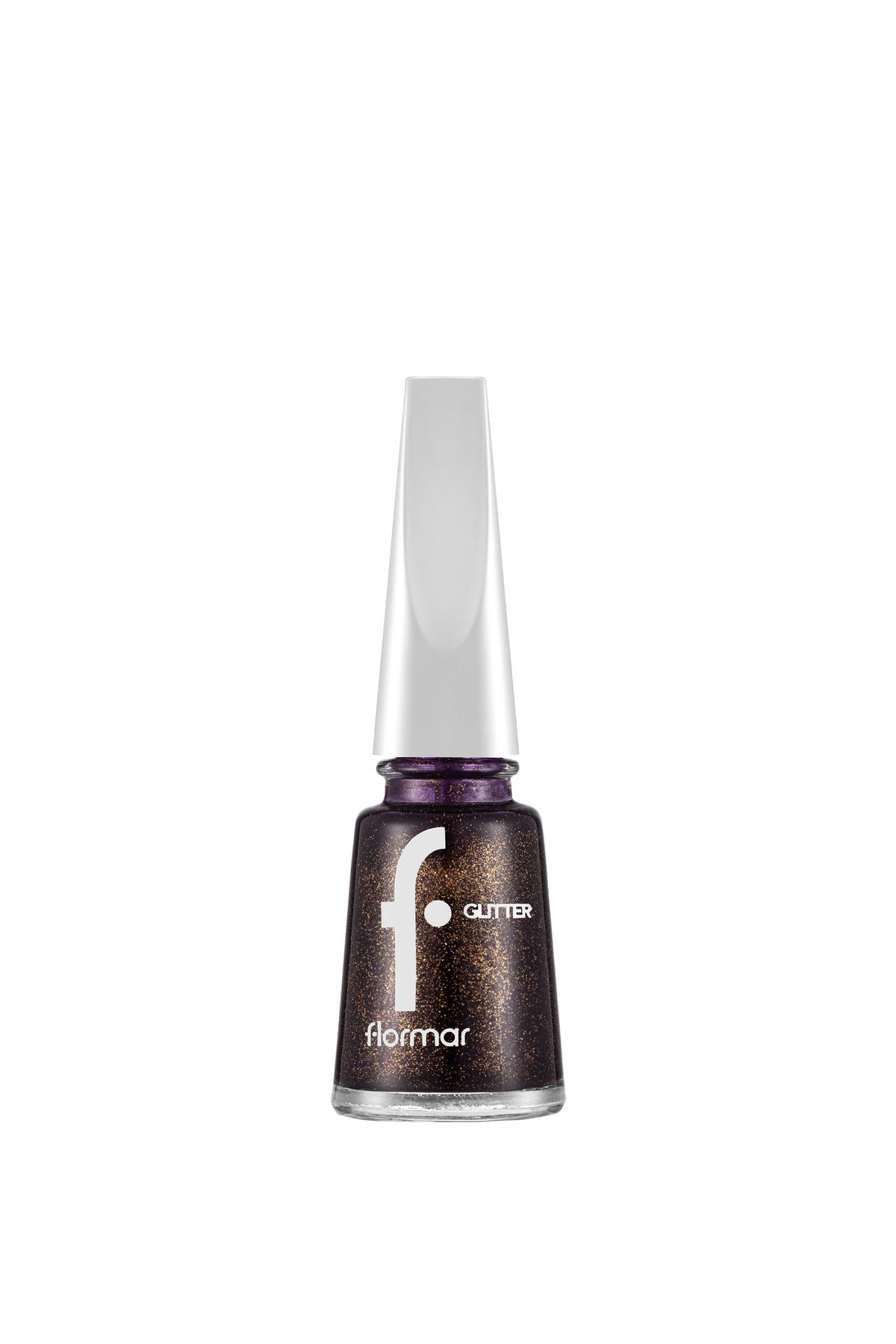 Flormar Glitter Yarı Transparan & Parlak Bitişli Simli Oje