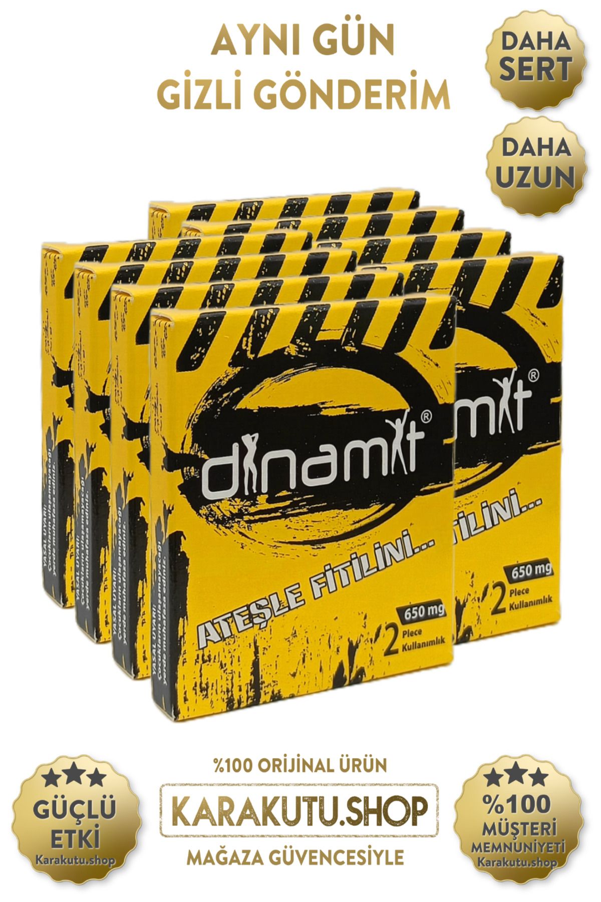 Dinamit Ginseng Kapsül 8 Adet