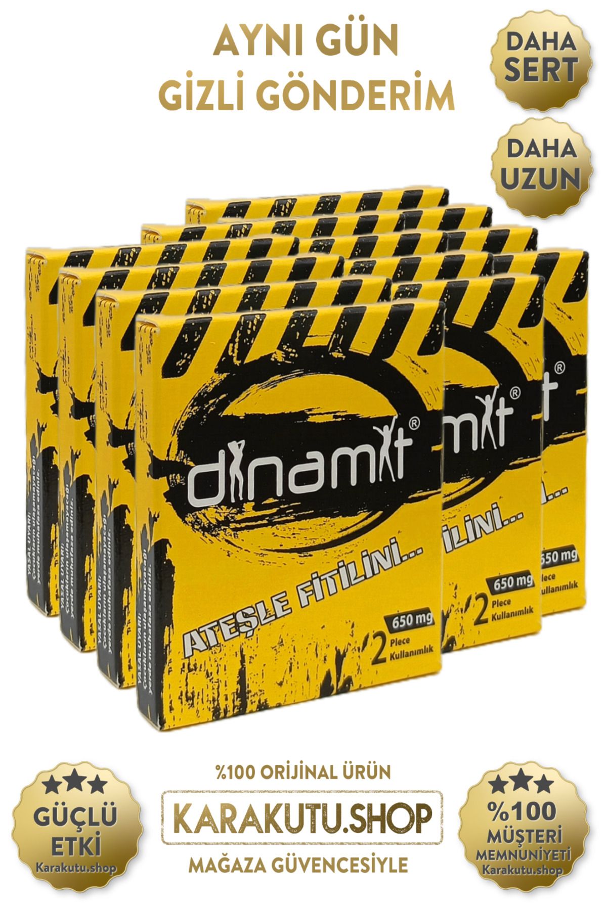 Dinamit Ginseng Kapsül 12 Adet