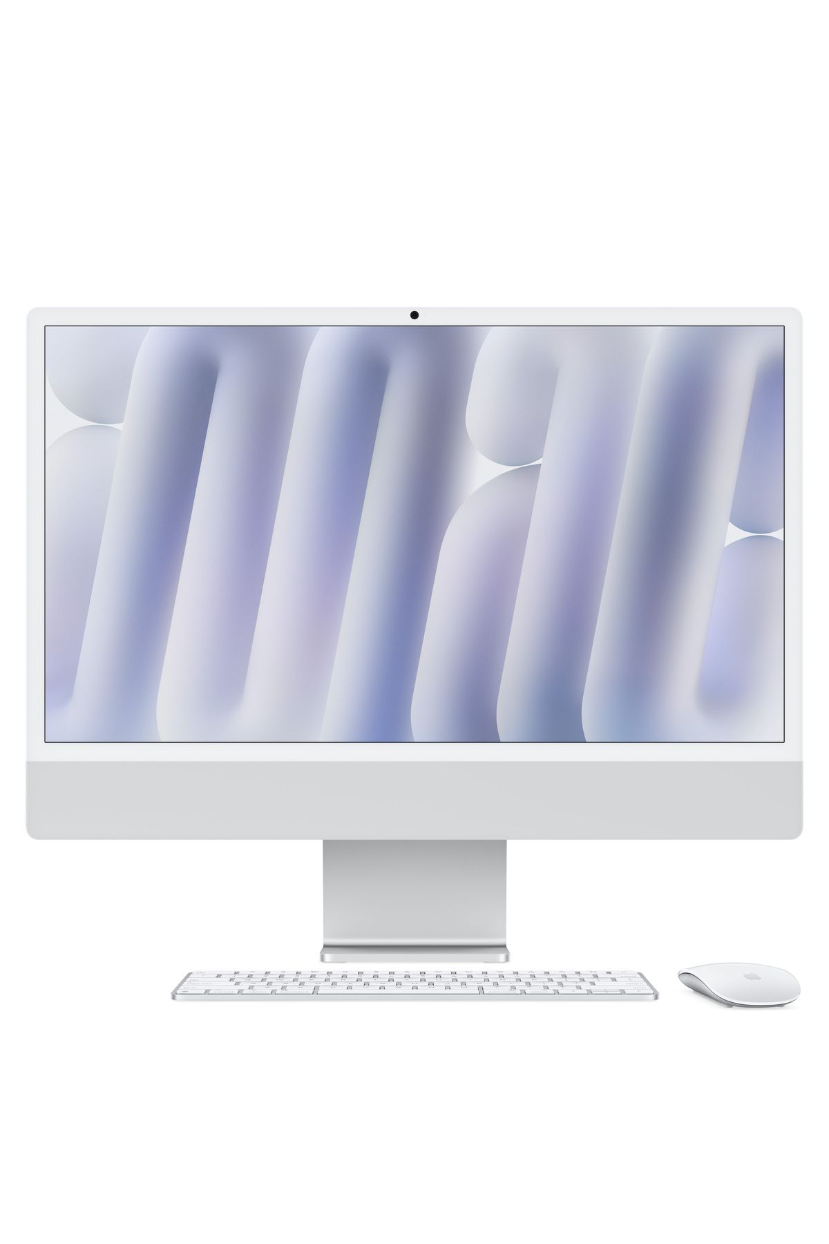 Apple 24" iMac with Retina 4.5K : Apple M4 chip with 8‑core CPU and 8‑core GPU, 16GB, 256GB SSD - Gümüş