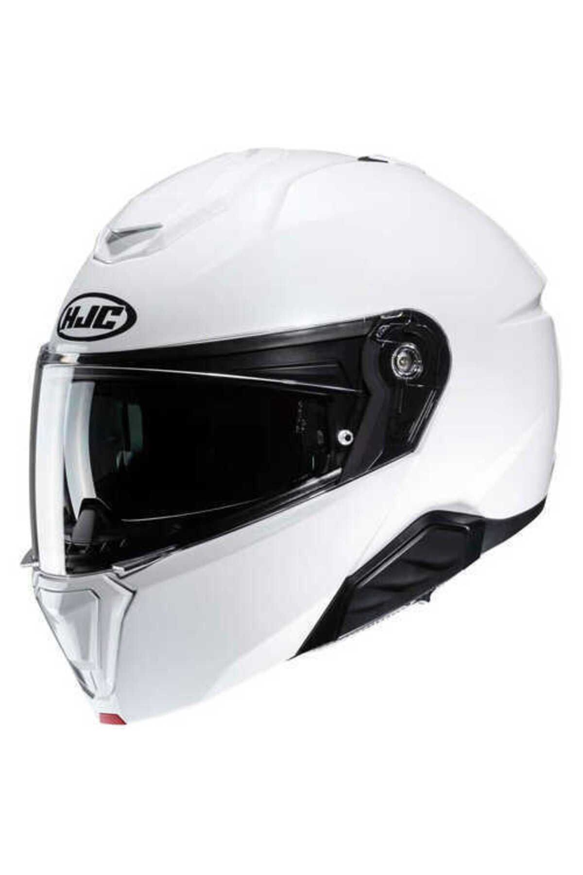 HJC İ91 Çene Açılır Kask Inci Beyazı