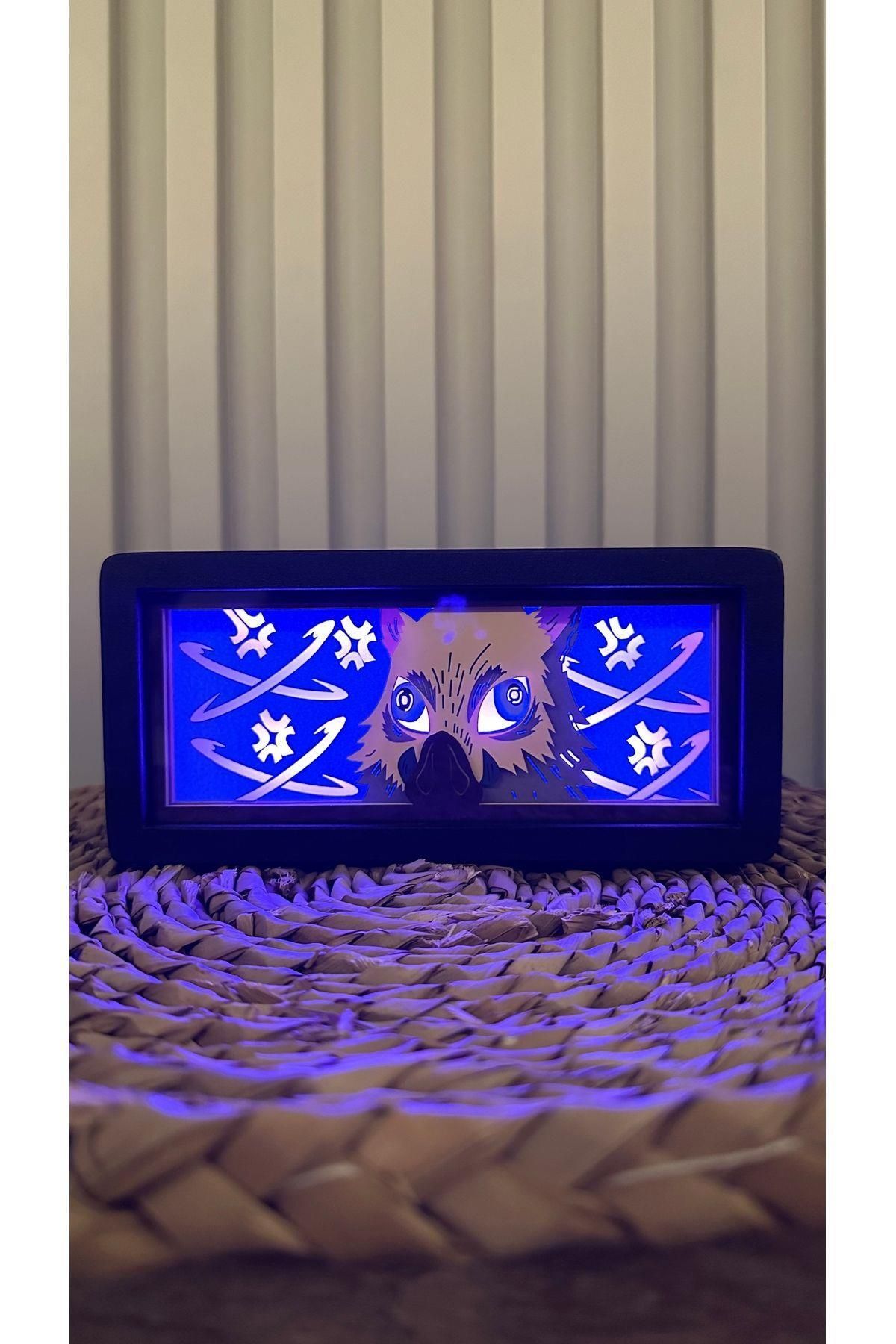 Yubi Design İnosuke  , Demon Slayer - Işık Kutusu, Gölge Kutusu, Anime, Light Box