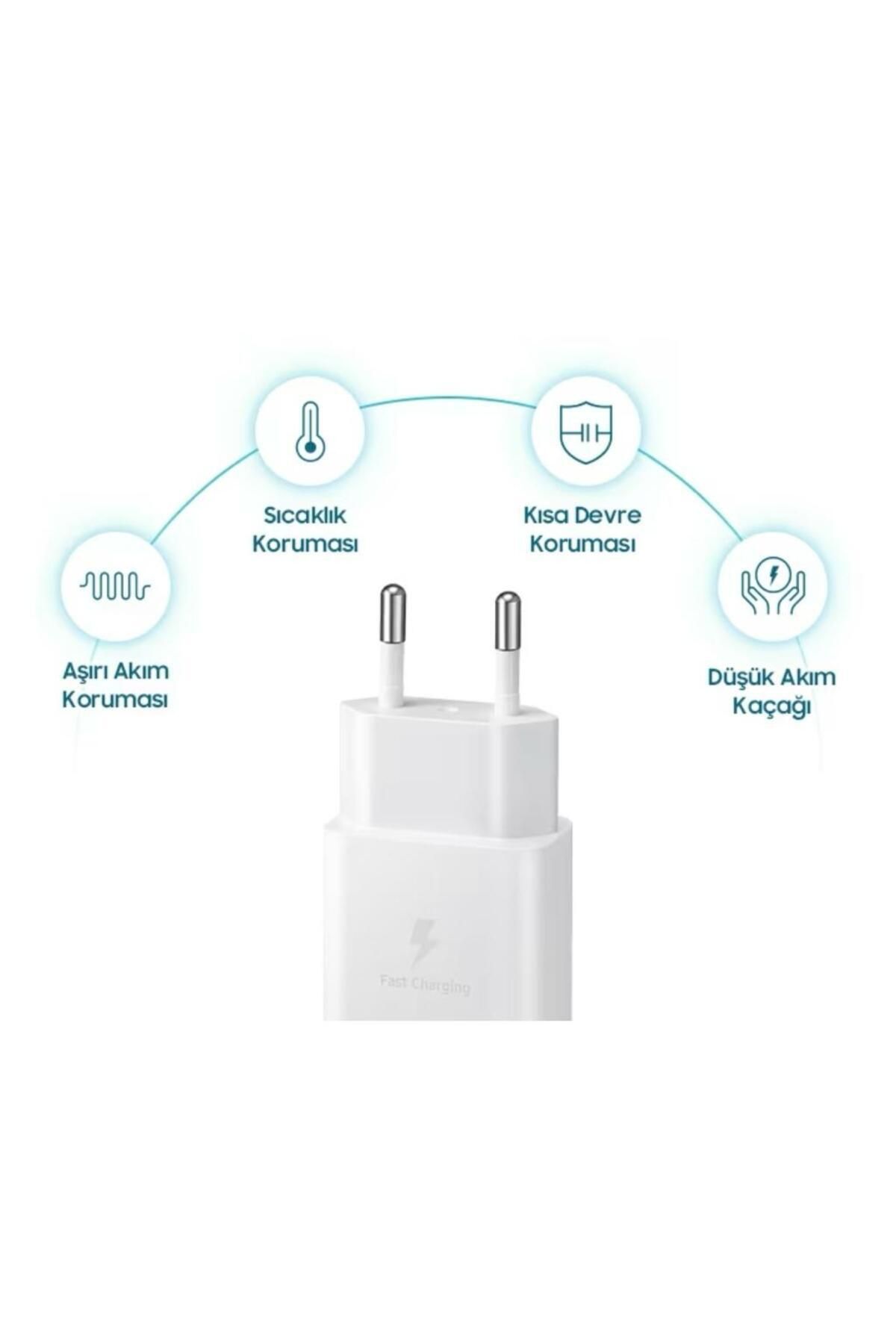 Samsung nslm Type-C Kablo Type-C Hızlı Şarj Aleti (15W) İos android uyumlu Star Collections 1037065