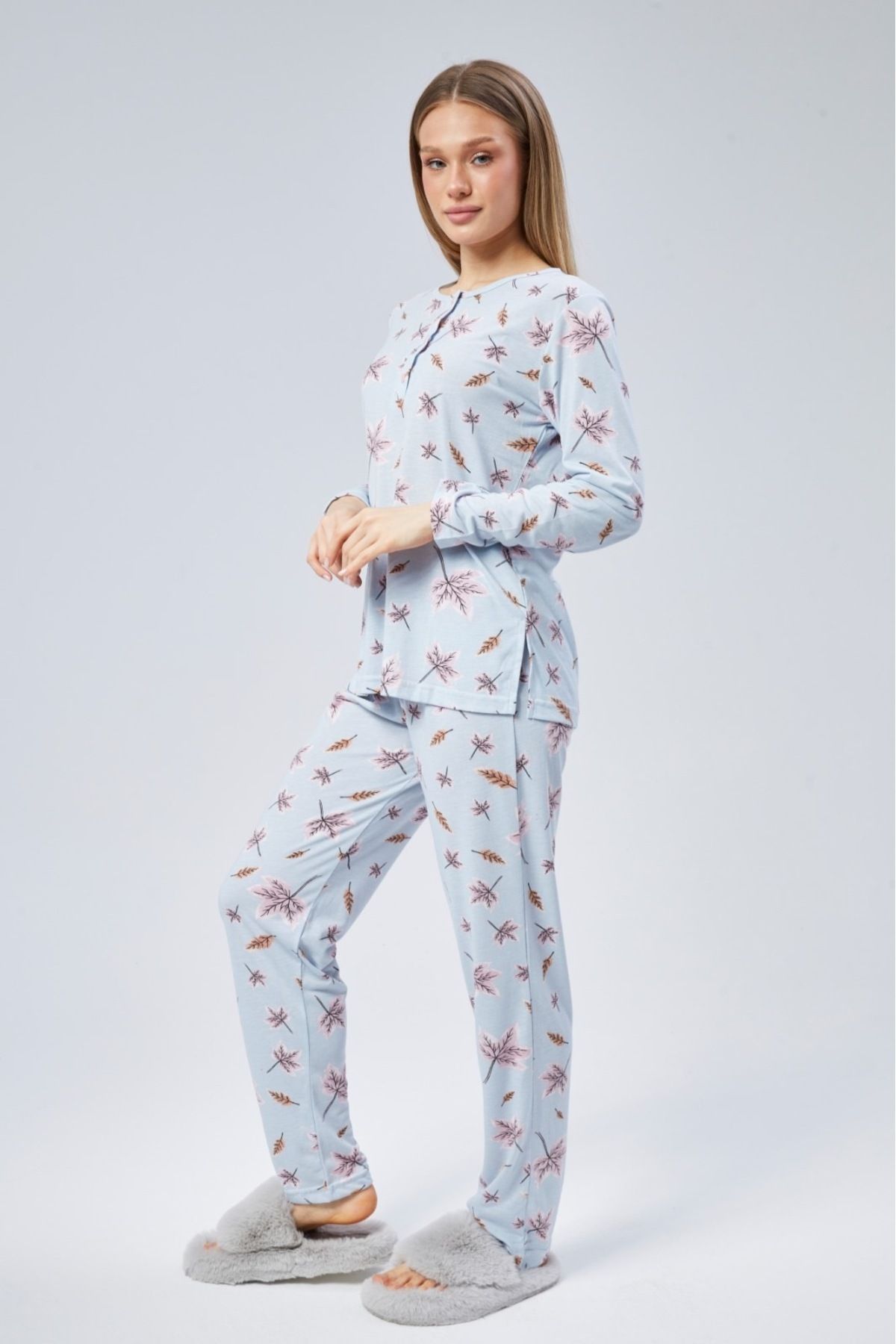 Nehir tekstil Patlı Pijama Takımı