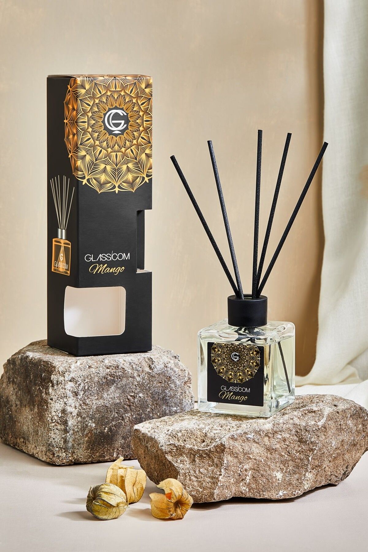 Lora Bianca Reed Diffuser Mango Aromalı Bambu Çubuklu Oda Kokusu
