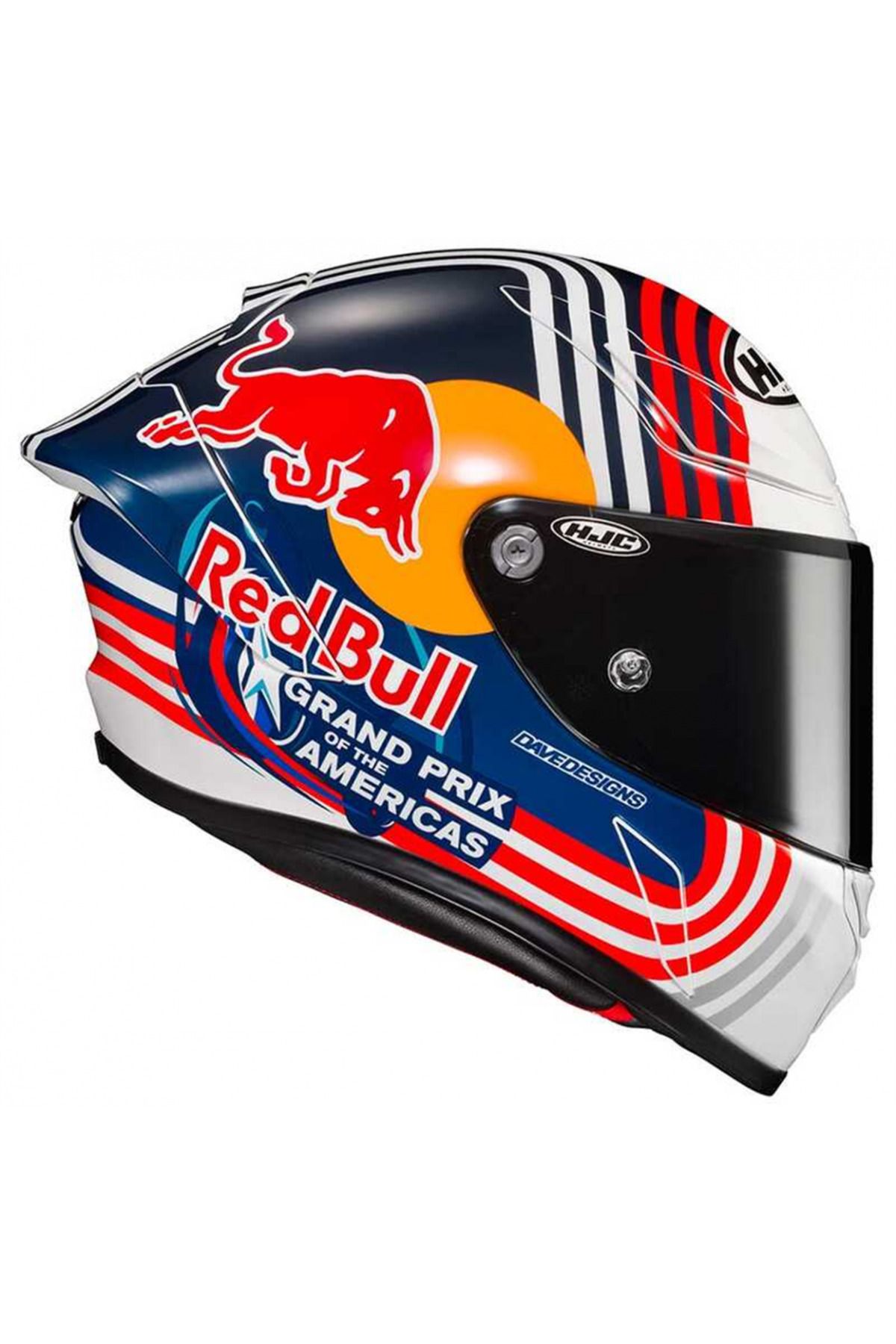 HJC Rpha1 Red Bull Austın Gp Mc21 Kapalı Kask / Rpha 1