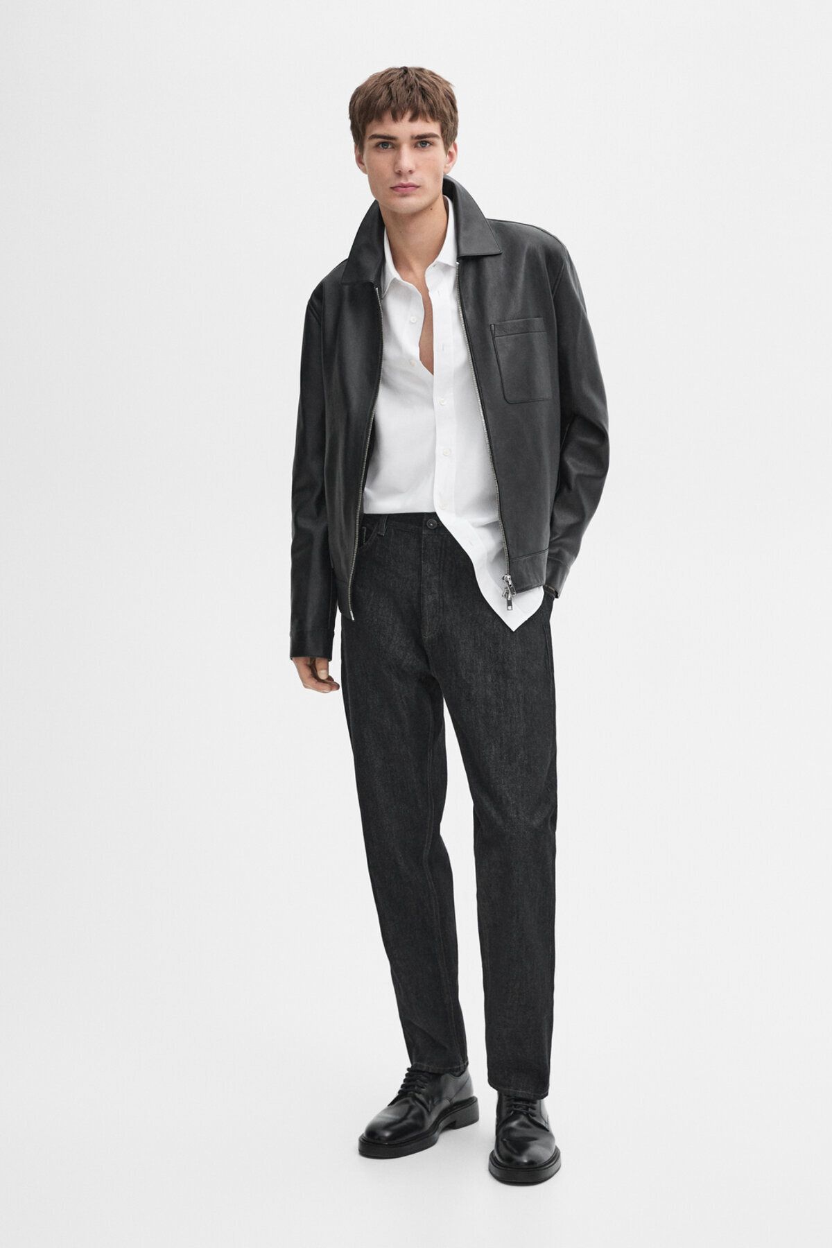 Massimo Dutti Tapered fit pamuklu jean