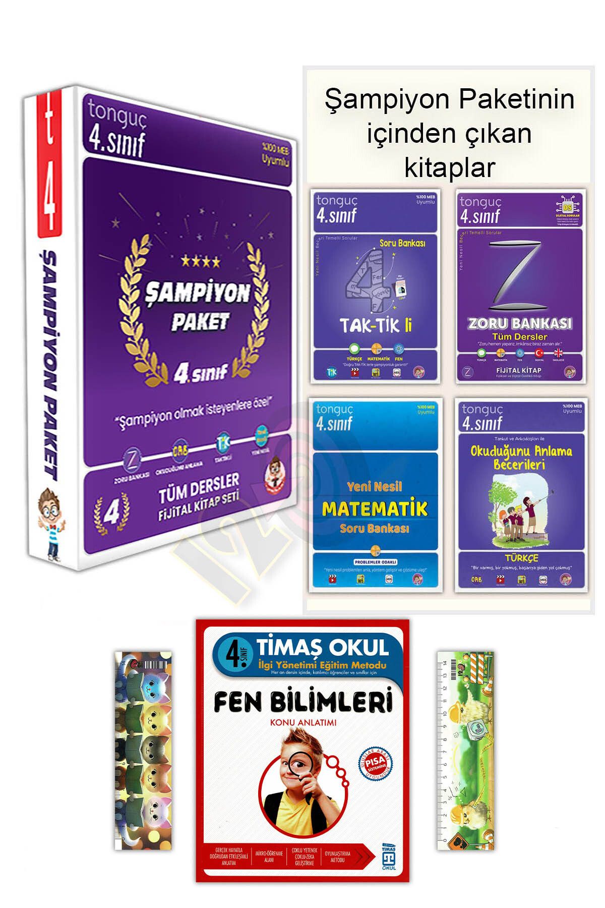 Tonguç Yayınları 4. Sınıf Şampiyon Paketi