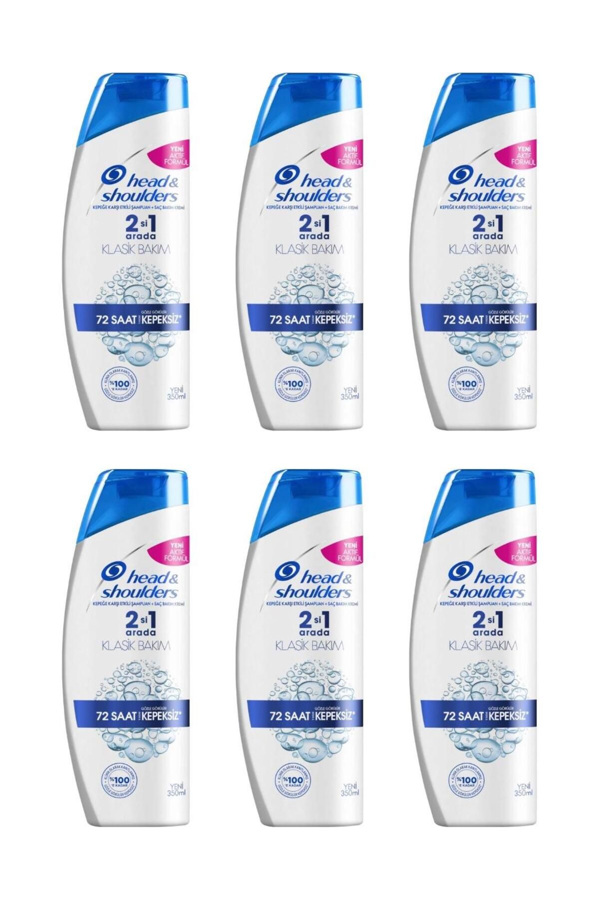 Head And Shoulders Head and Shoulders 330 Ml Şampuan 2-1 Klasik Bakım x6 Adet