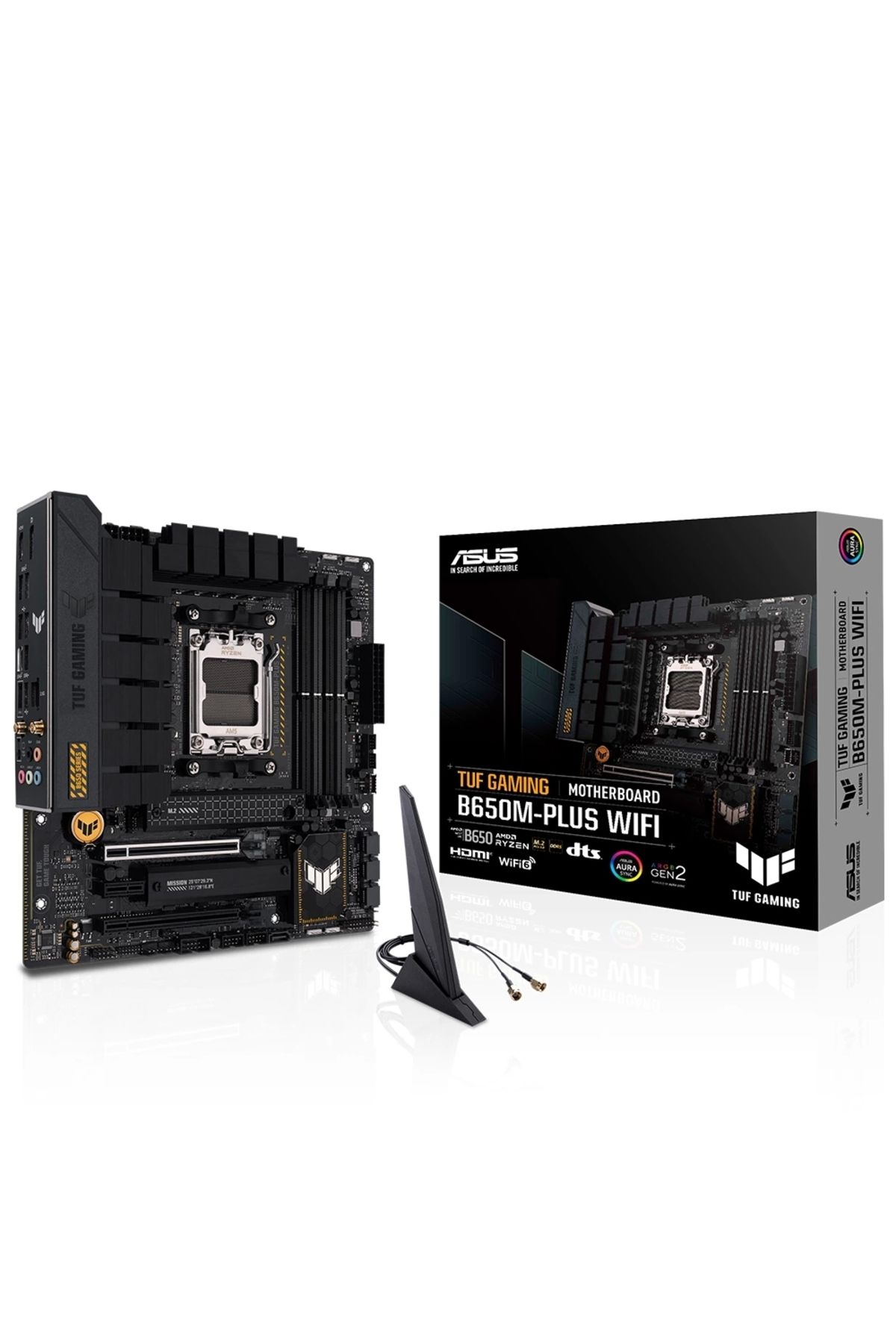 ASUS Tuf Gaming B650m-plus Wifi Ddr5 6400mhz (OC) Rgb M.2 Am5 Matx Anakart