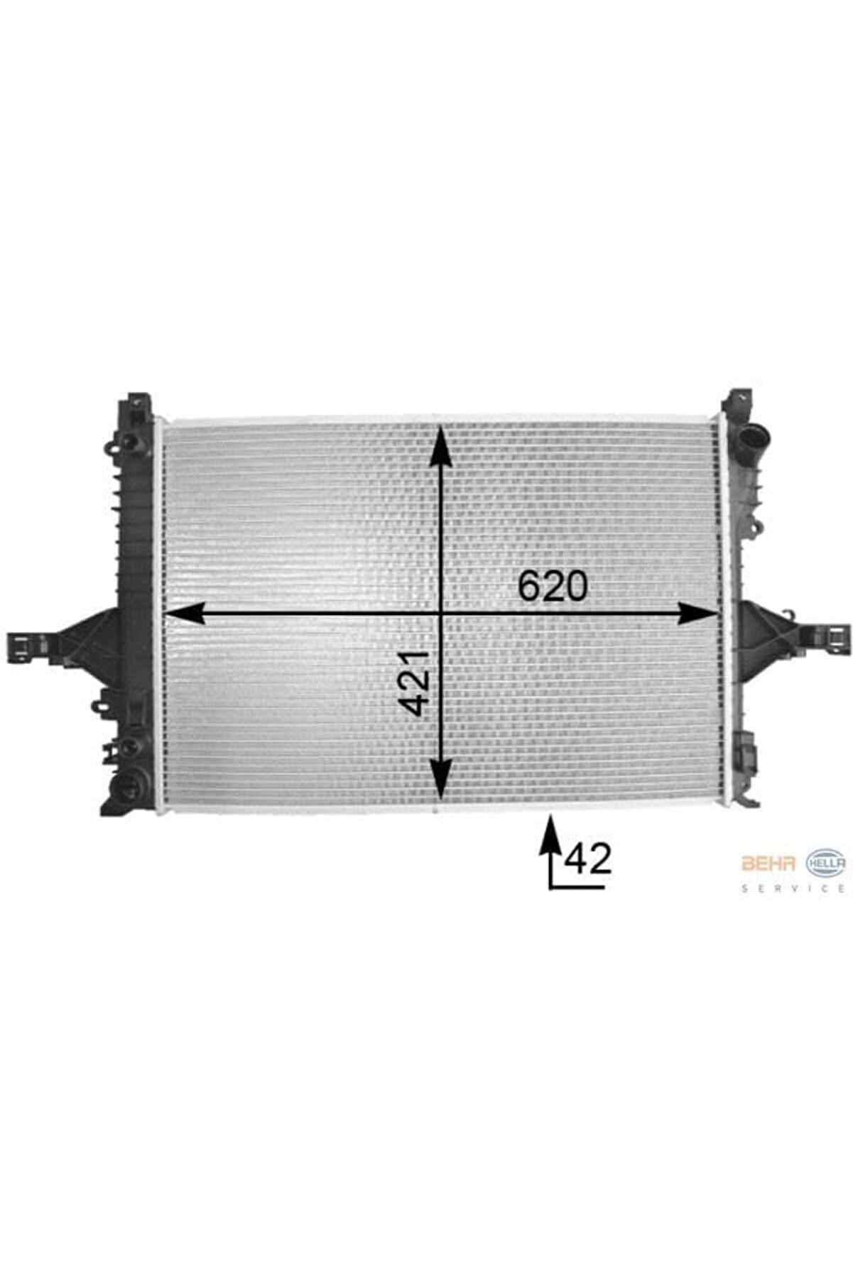 KNECHT CR1547000S Su Radyatörü (115×1050) Volvo C70 (Eno498Mk376774231)