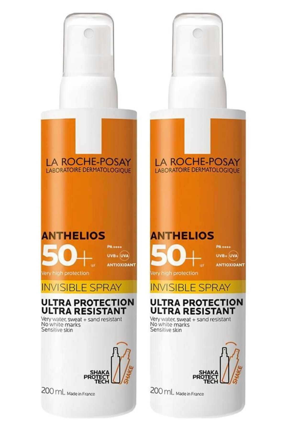 La Roche Posay Anthelios Spf50 Invisible Spray 200 ml - 2 Adet