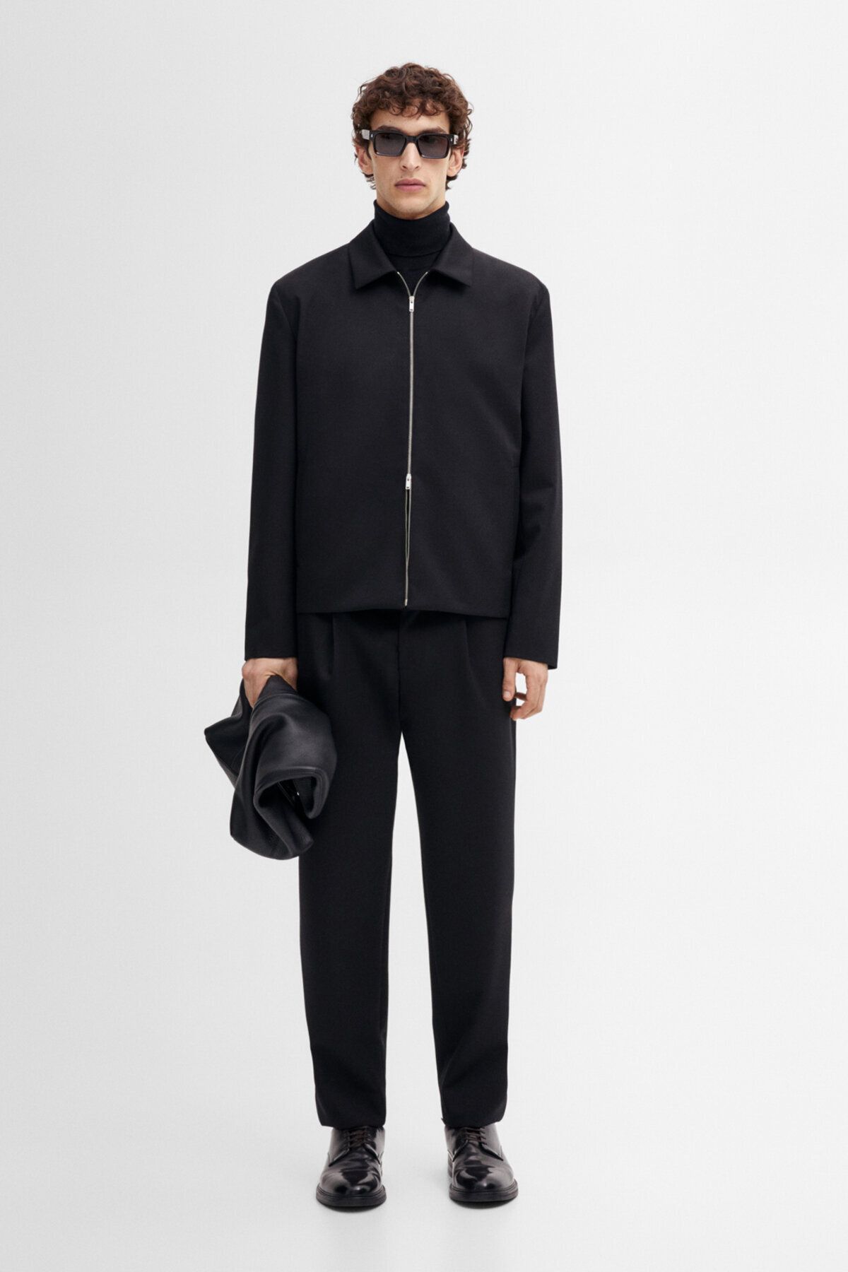 Massimo Dutti Regular fit %100 yün pantolon