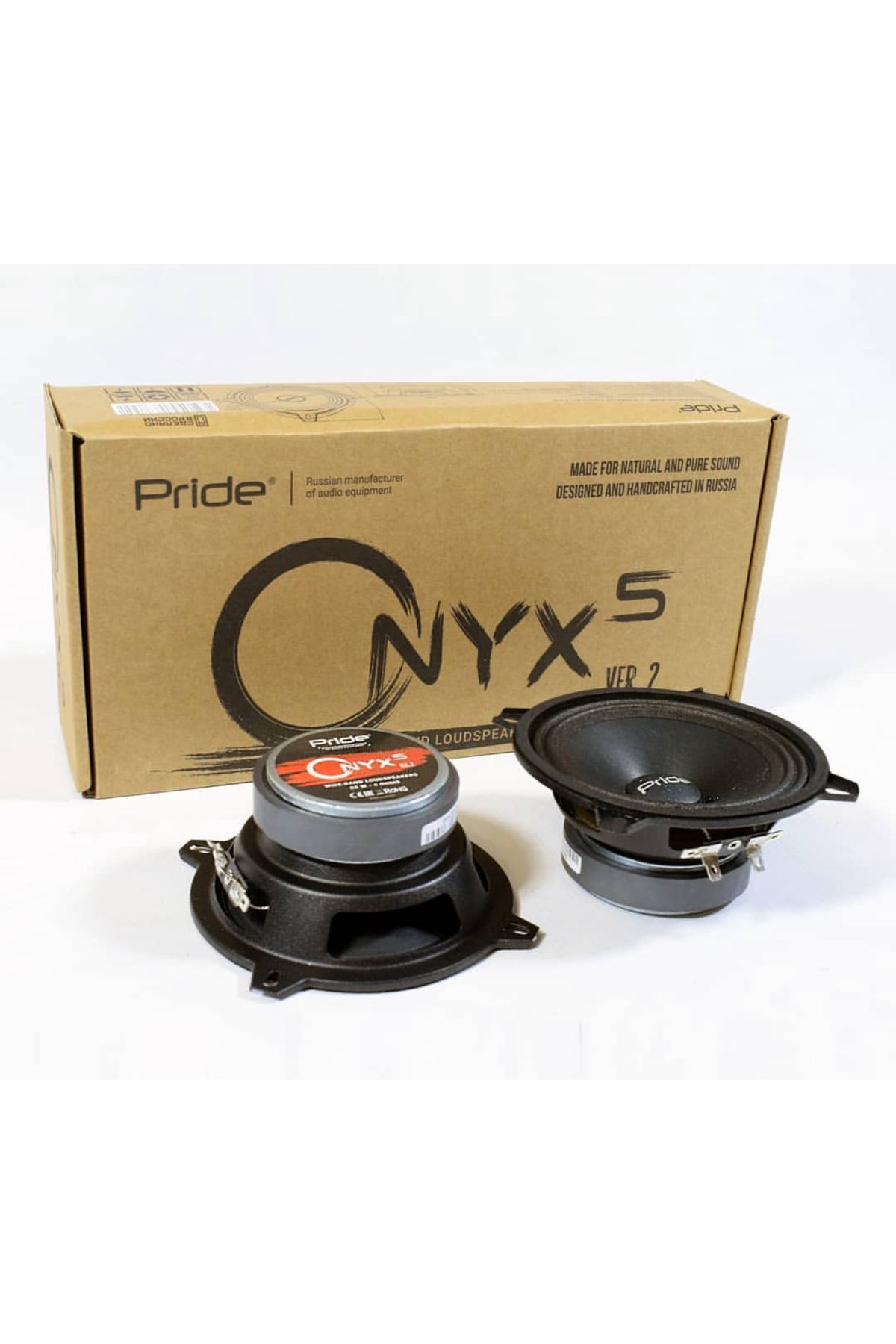 PRİDE AUDİO ONYX v2 13 CM 160W 80RMS SPL MİDRANGE RUSSİA 1 TAKIM 2 ADET