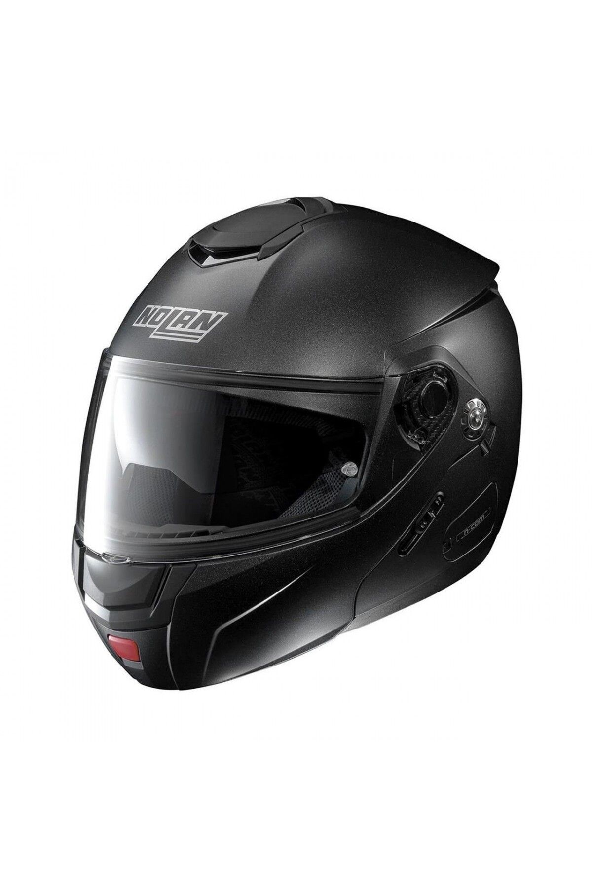 Nolan N90-2 Hıghlıne N-com 043 Çene Açılır Kask Mat Siyah