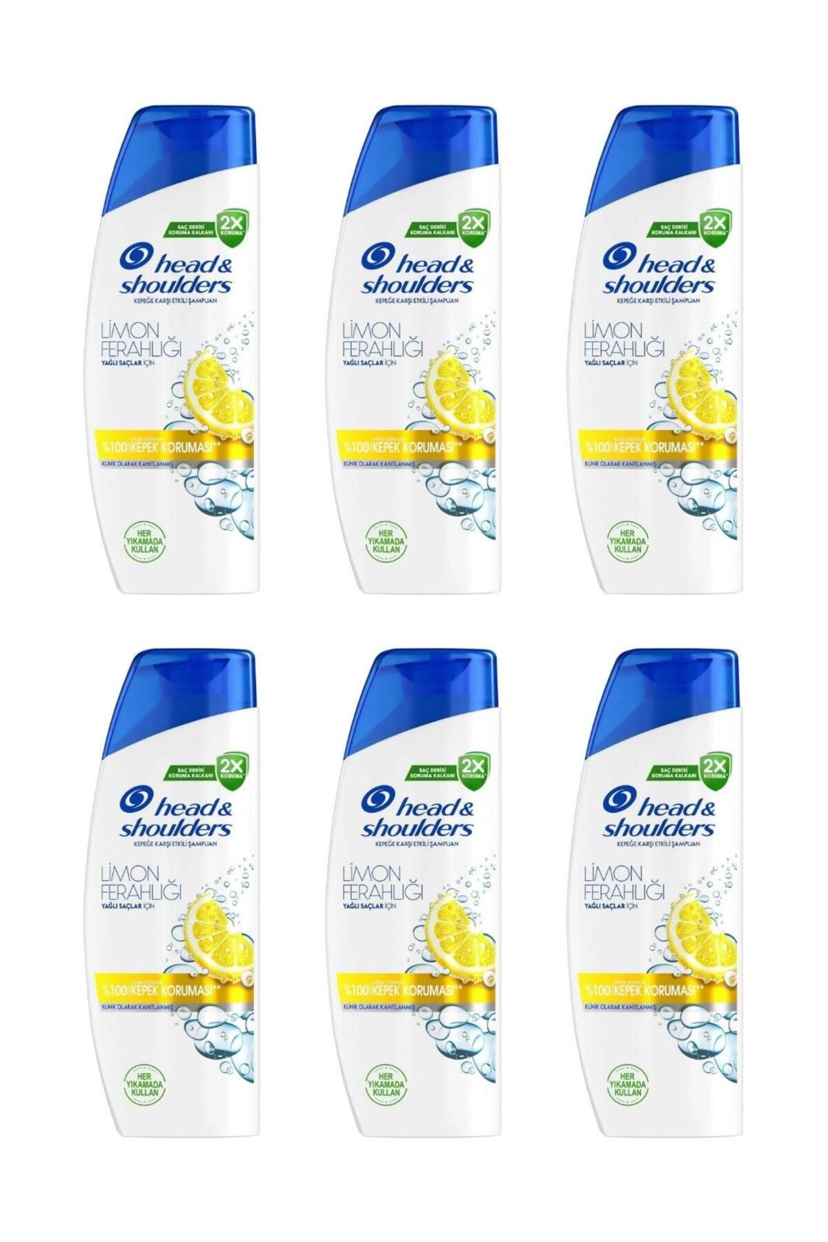 Head And Shoulders Head & Shoulders Şampuan 1-1 Limon Ferahlığı 330 Ml x6 Adet