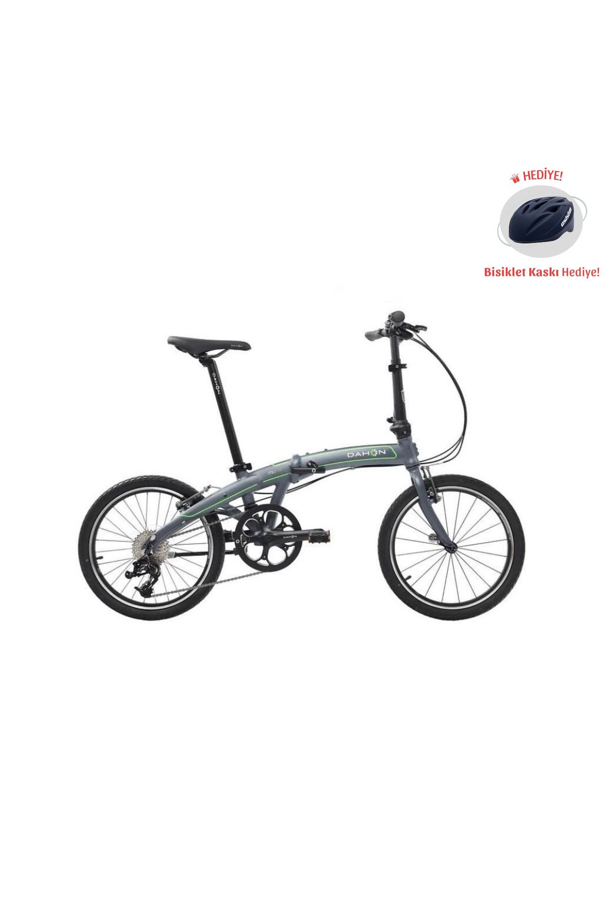 Dahon Mu D9 - 20 Jant Katlanır Bisiklet - Antrasit