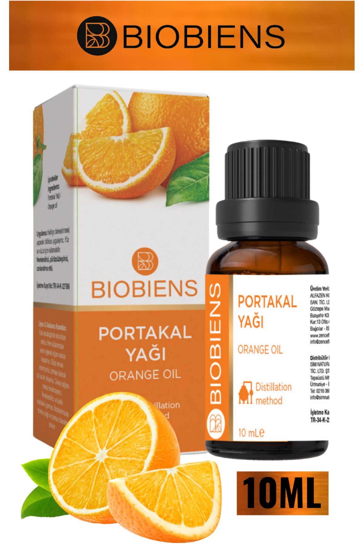 Biobiens Portakal Yağı 10 ml