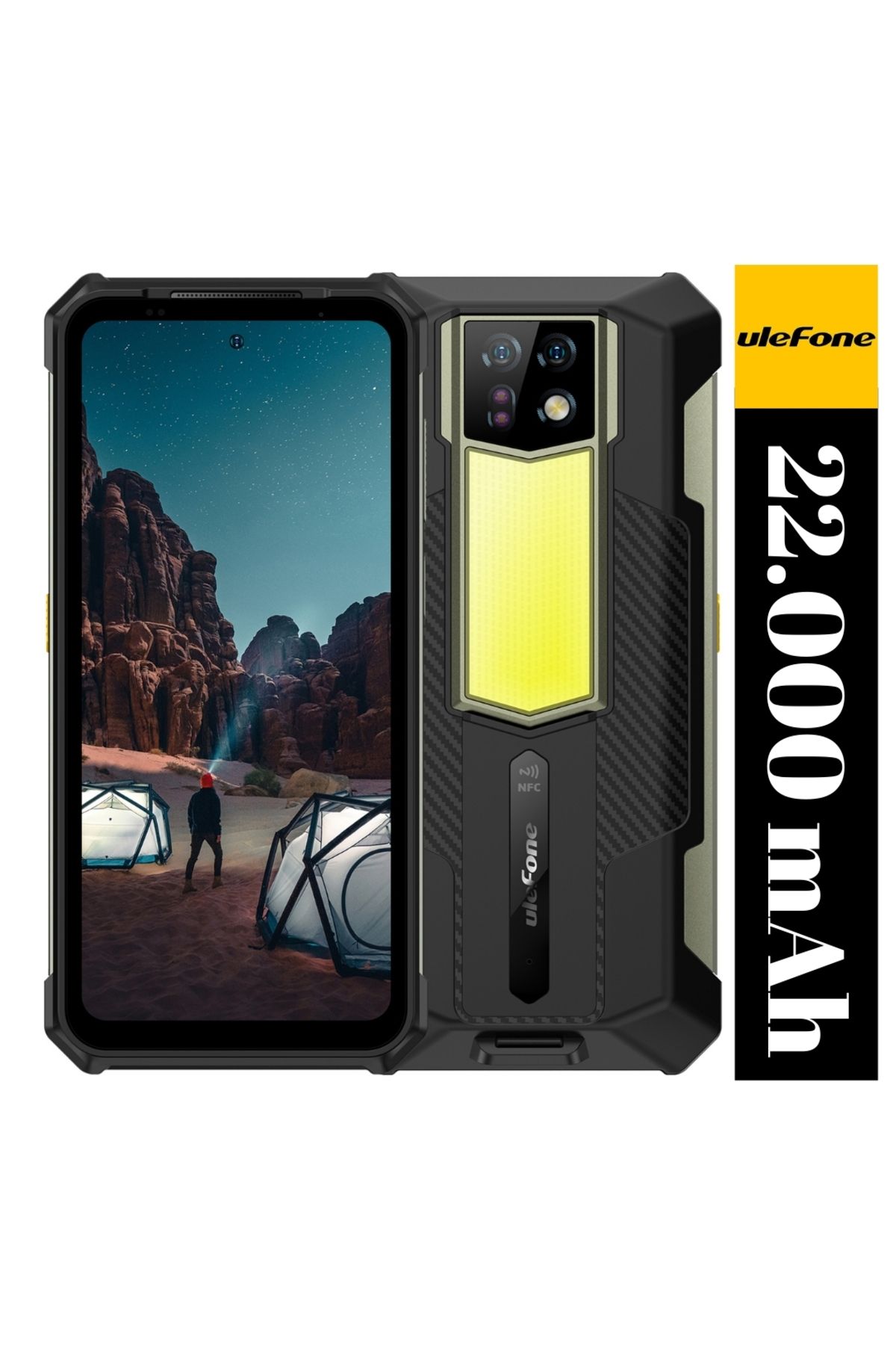 ULEFONE Armor 24 22000mah Android 14 12gb Ram 256gb, 6.78'' Cep Telefonu- Türkiye Garantili