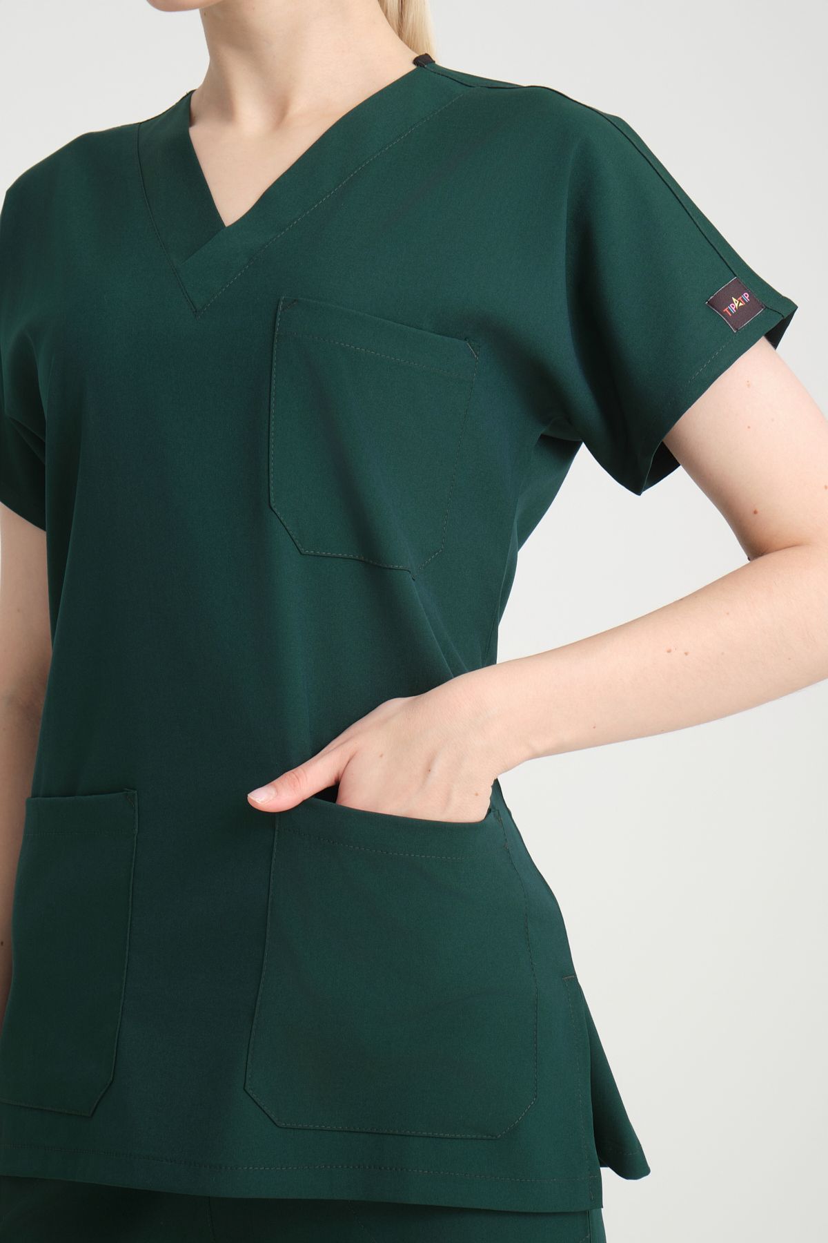 tıpatıp medikal ÜNİSEX TEK ÜST SCRUBS
