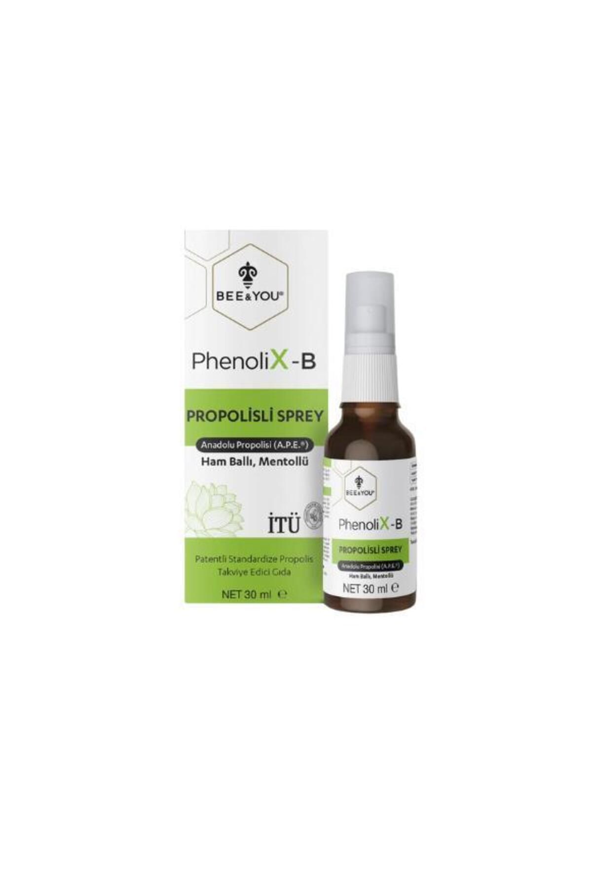 BEE & YOU FROM THE FASCINATING ANATOLIALAND Bee & You Phenolix Boğaz Spreyi 30 ml