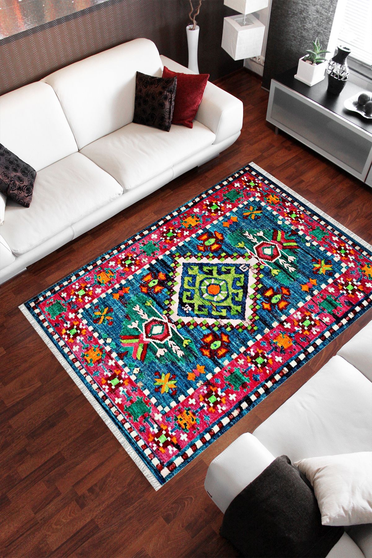 Homier Westa Kalitesi Yıkanabilir Kaymaz Taban Kilim Ve Yolluk H-ot-4190