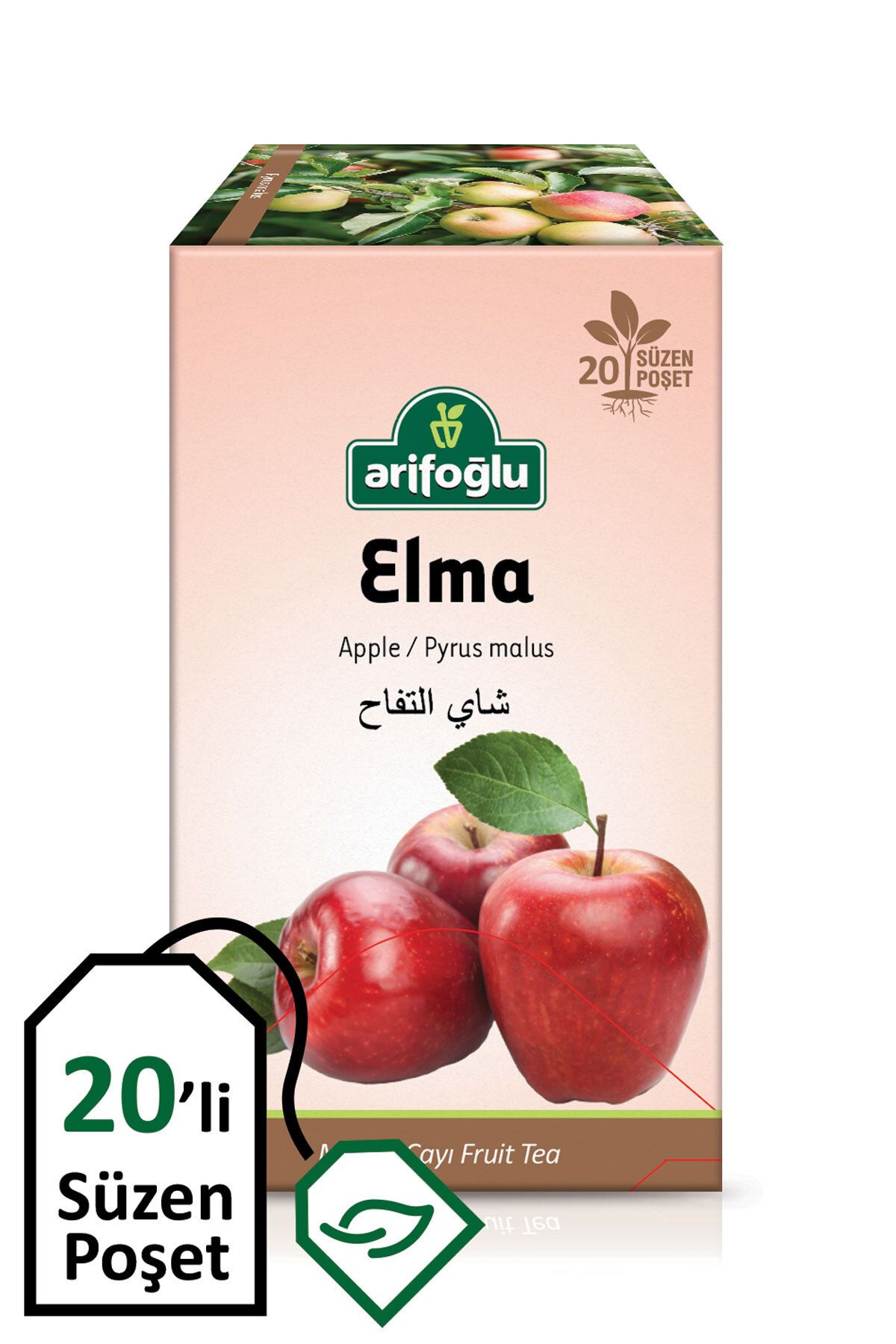 Arifoğlu Elma Süzen Poşet 20li