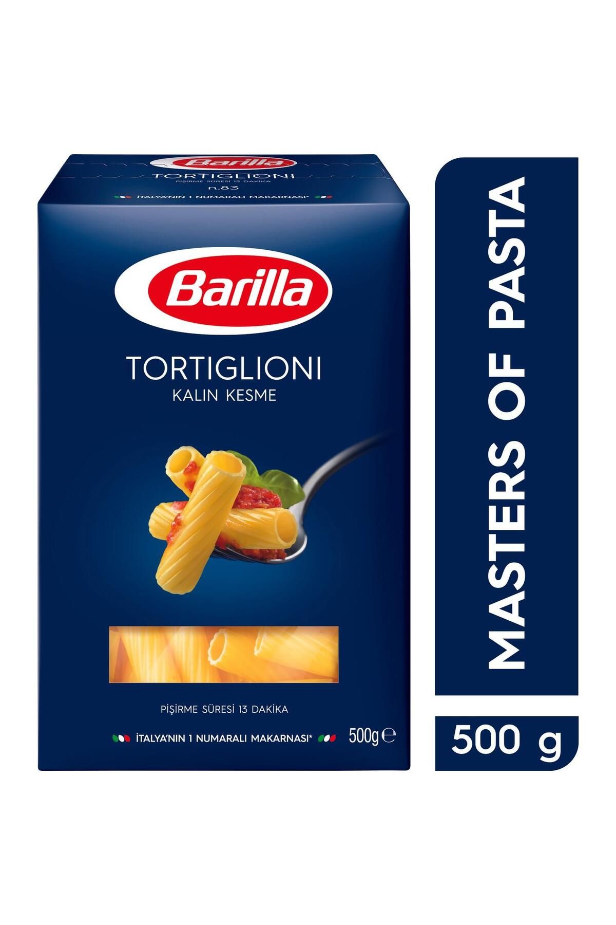 Barilla Tortiglioni/kalın Kesme Makarna 500 Gr.