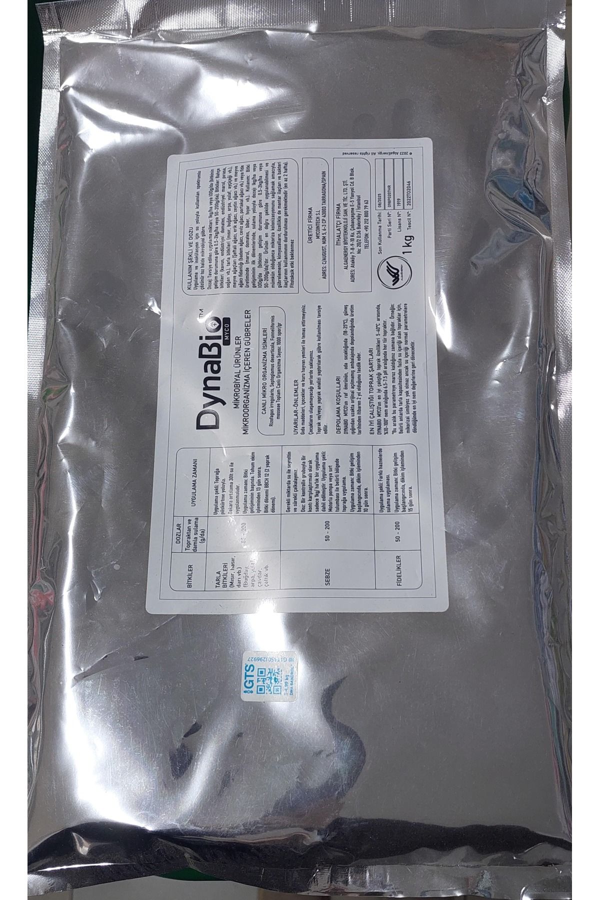 ALGAENERGY Dynabio Myco - 1kg Mikoriza Mantarı