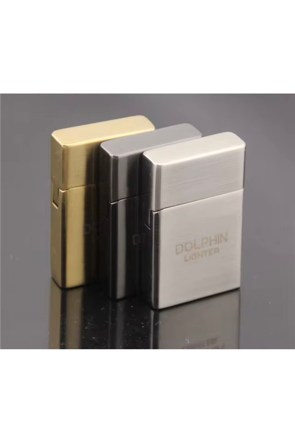 Tasarım Minik Zippo Modelli Şık Gazlı Çakmak