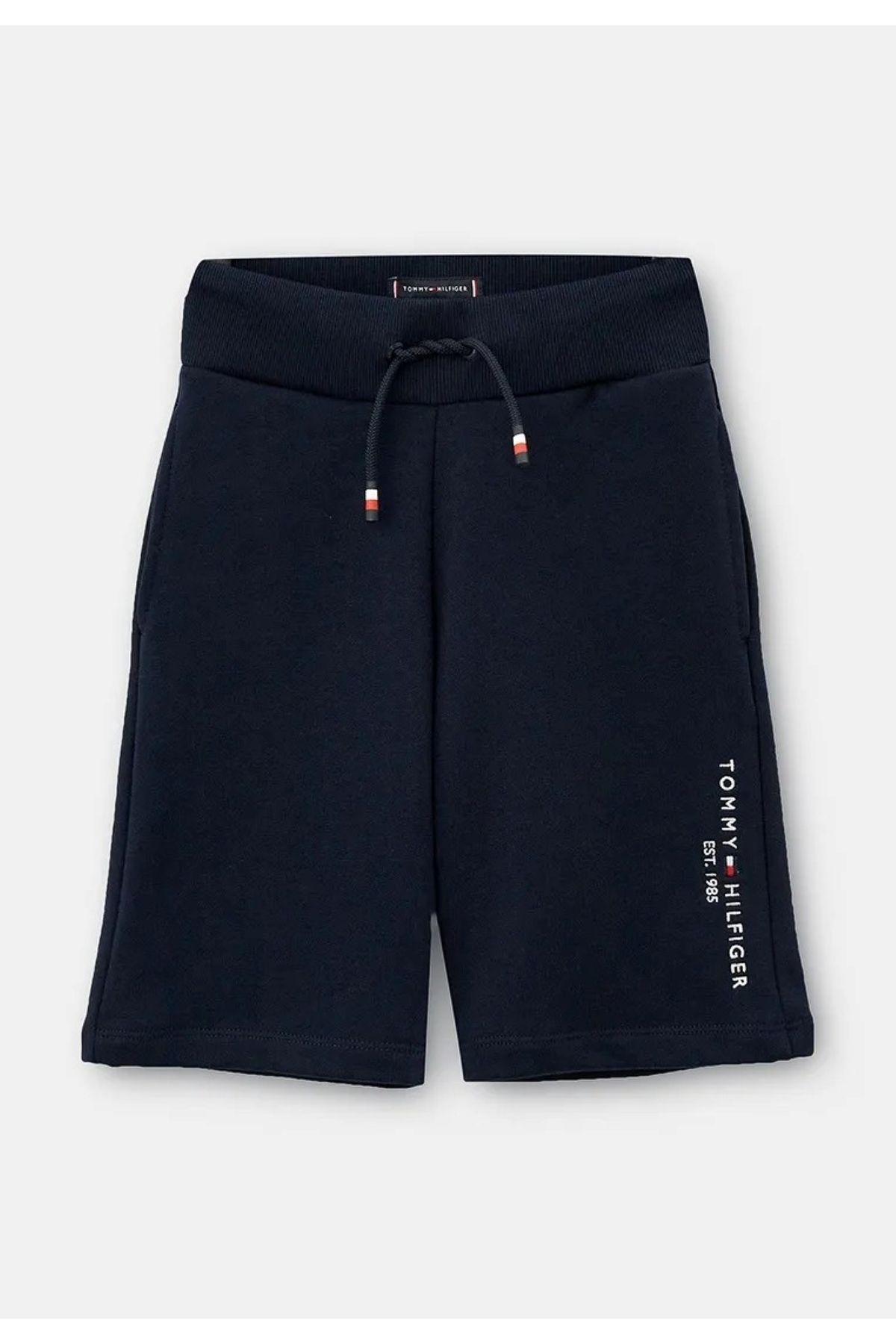 Tommy Hilfiger nakışlı logulu şardonsuz 2 iplik şort