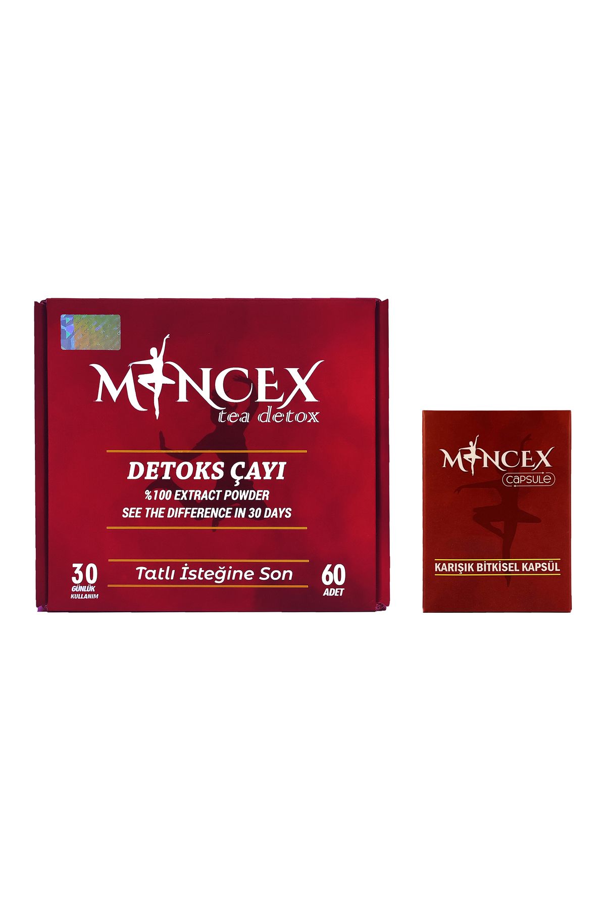 Mincex Detoks Çayı (60 ADET ŞASE) Karışık Bitkisel Kapsül Çayı (60 ADET KAPSÜL)