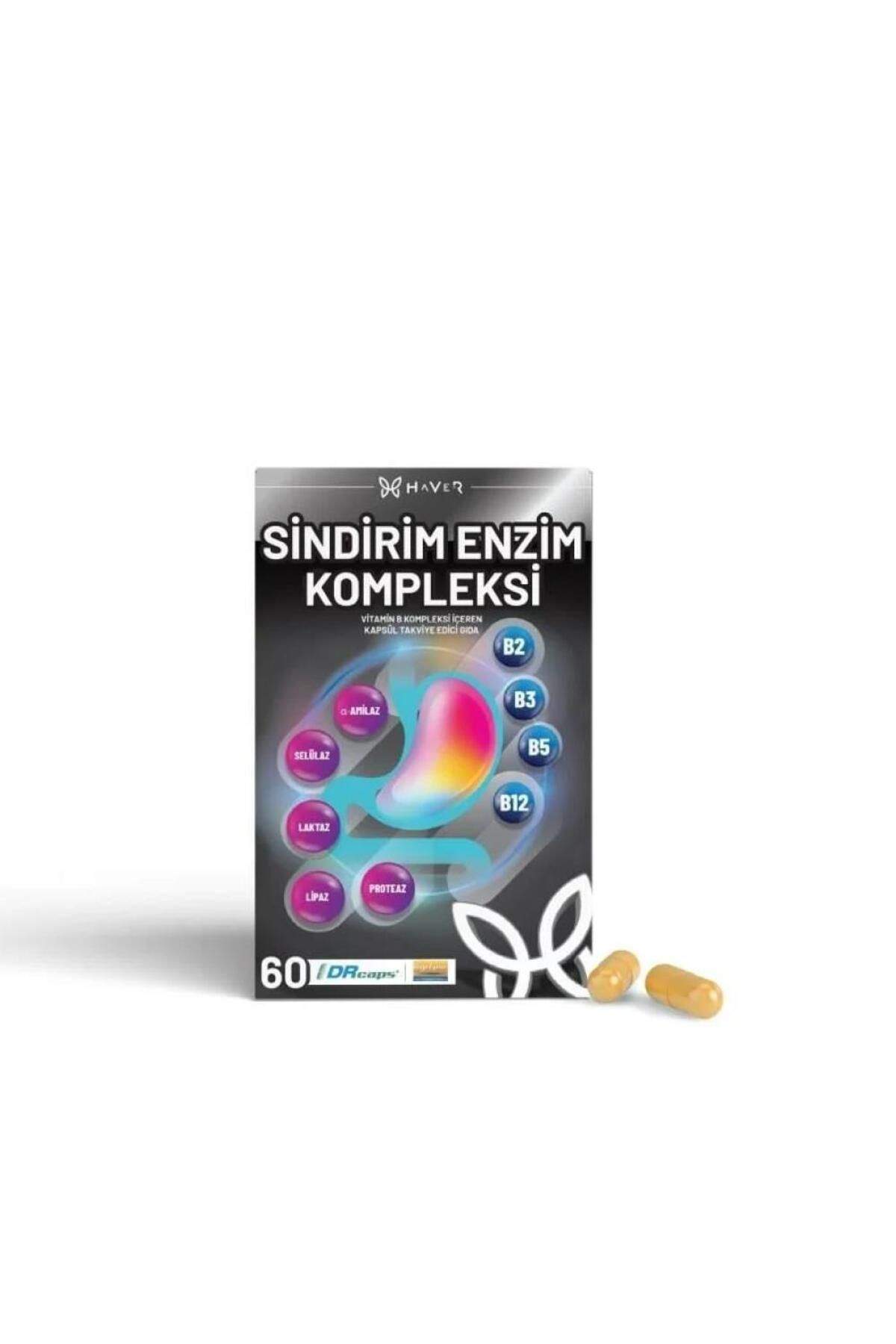 Haver Sindirim Enzim Kompleksi 60 Kapsül