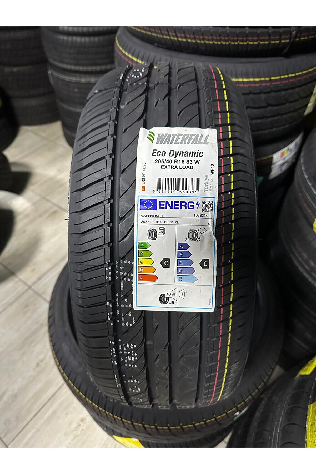 205/40/R16 83W WATERFALL ECO DYNAMİC LASTİK (ADET FİYATIDIR)