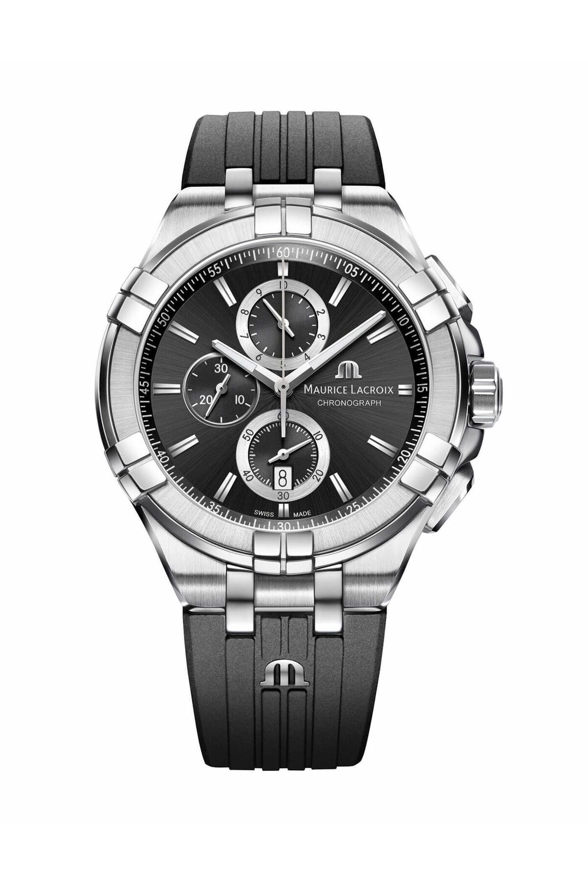 Maurice Lacroix Aikon Chronograph 44 Mm Aı1018-ss001-330-2 Ml-aı1018ss001330-2