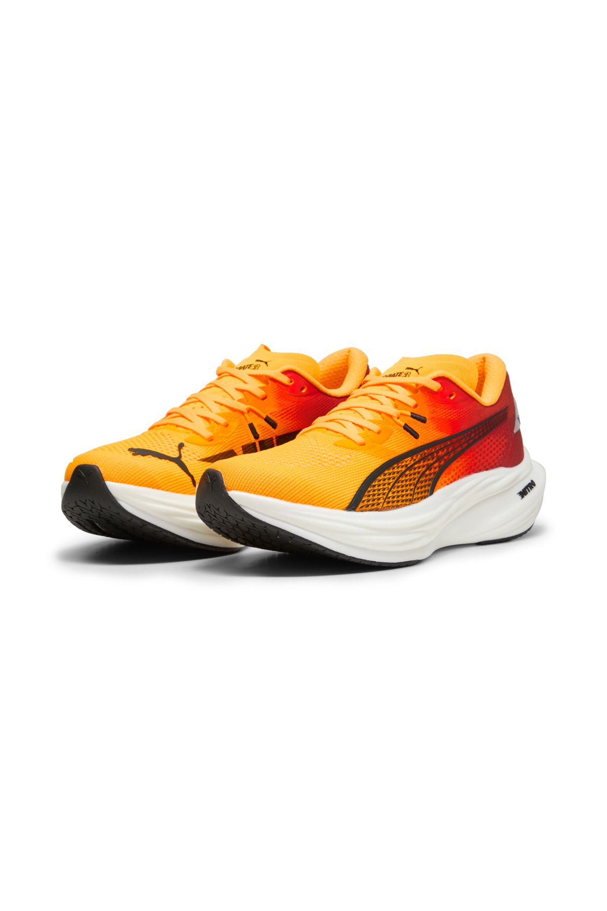 Puma Deviate Nitro 3 Erkek Sarı Koşu Ayakkabısı 31047401