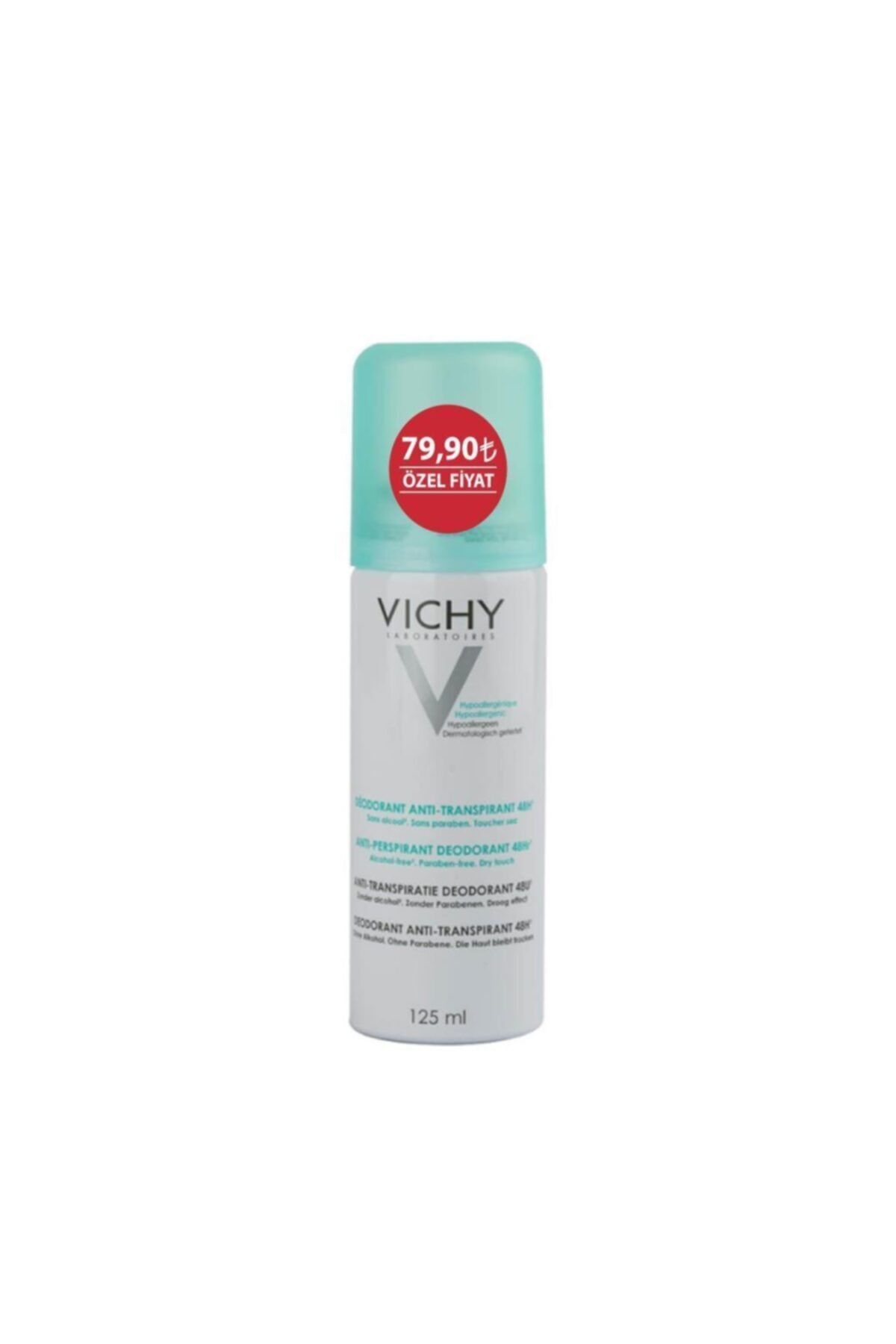Vichy Anti Transpirant Terleme Karşıtı Deodorant 125ml