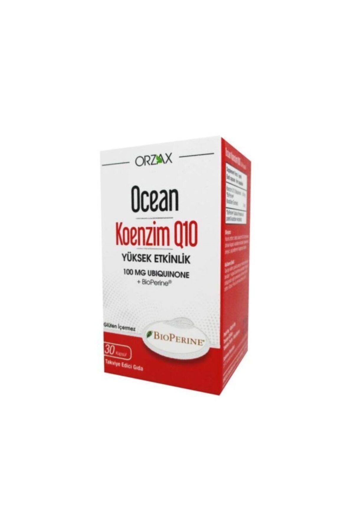 Ocean Coenzyme Q10 100mg 30 Kapsül