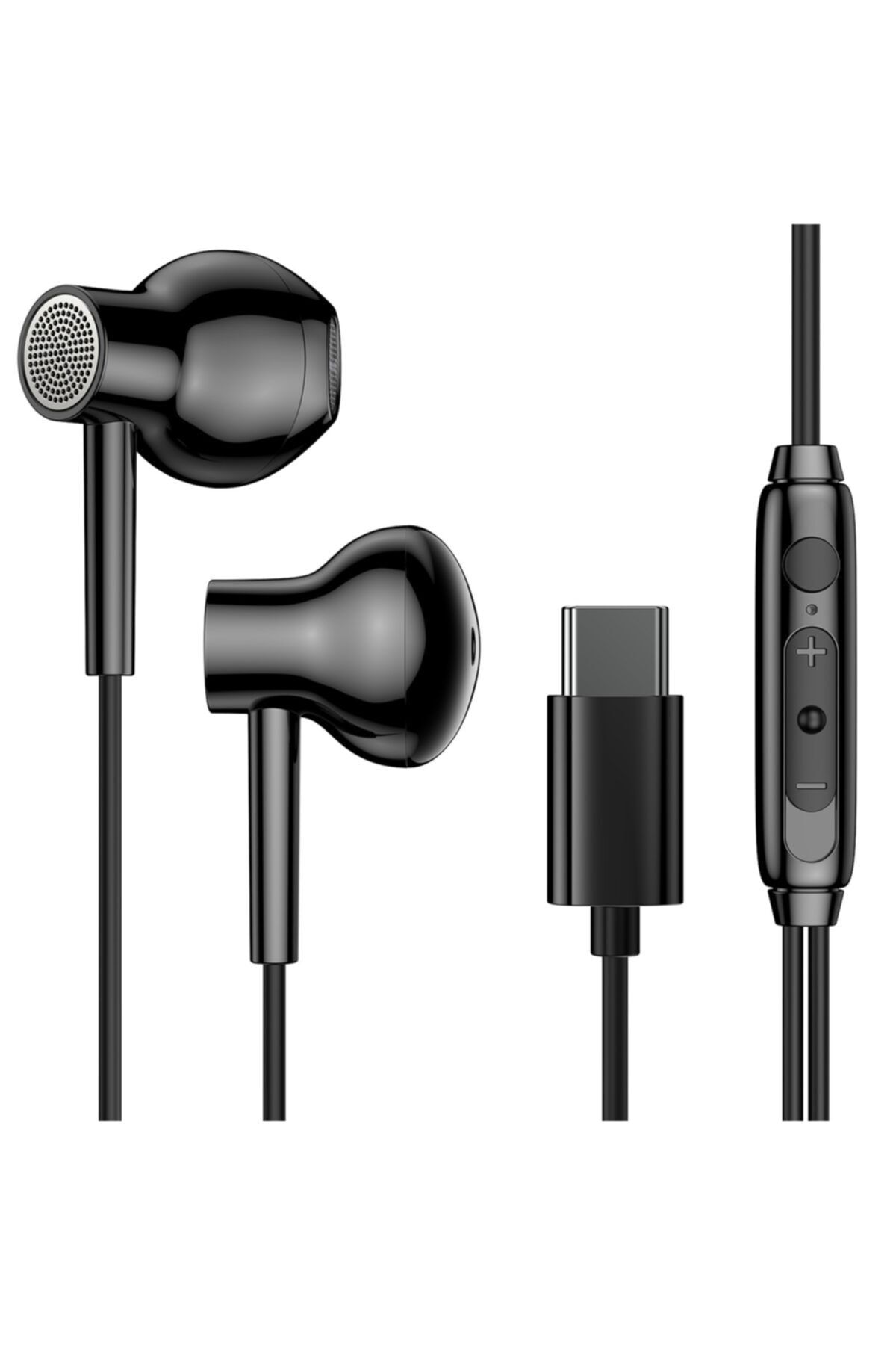 Joyroom Jr-ec01 Kablolu C Tipi Kulaklık Huawei Için (siyah)