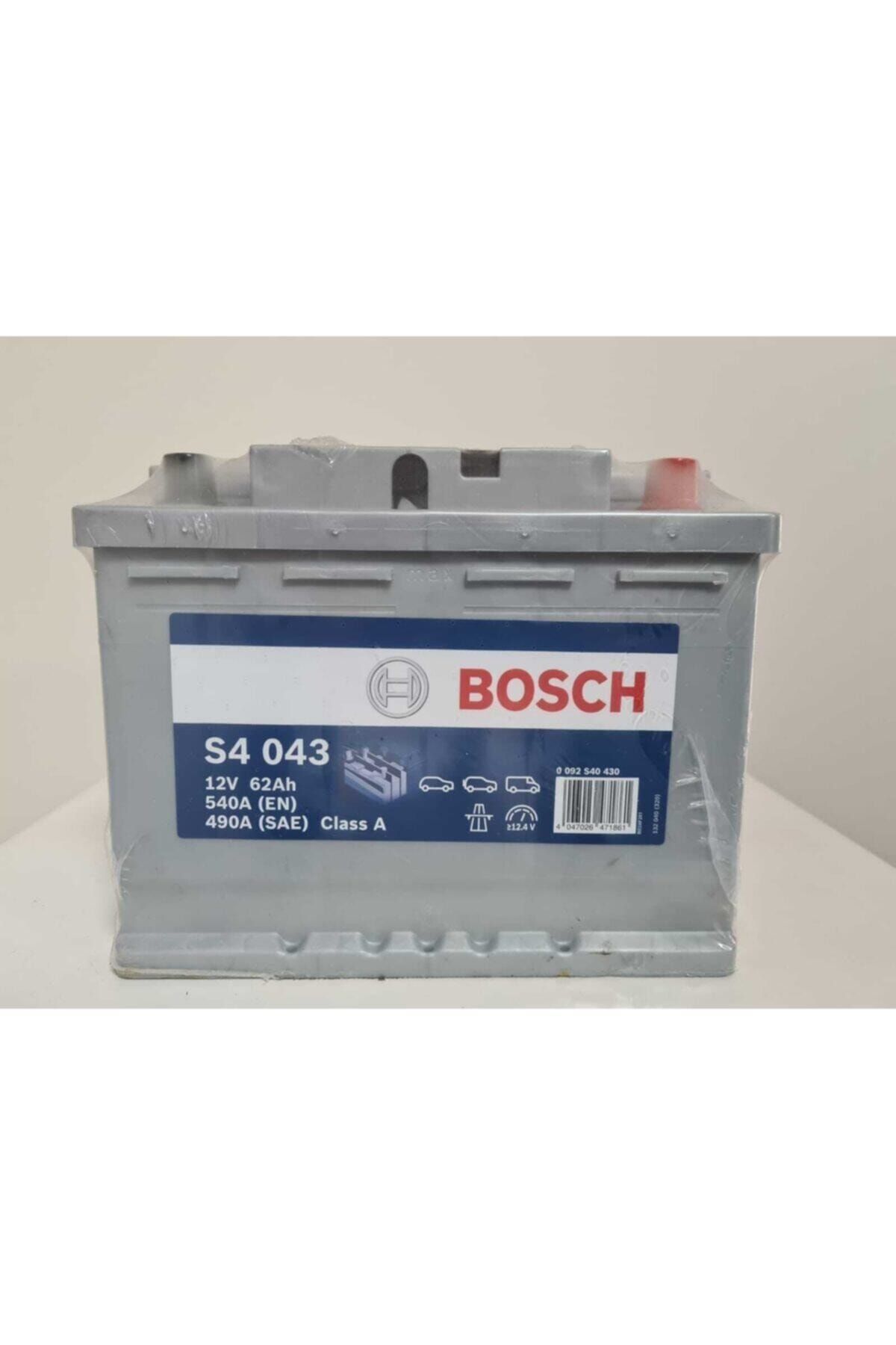 Bosch 62 Amper Akü 2 Yıl Garantili