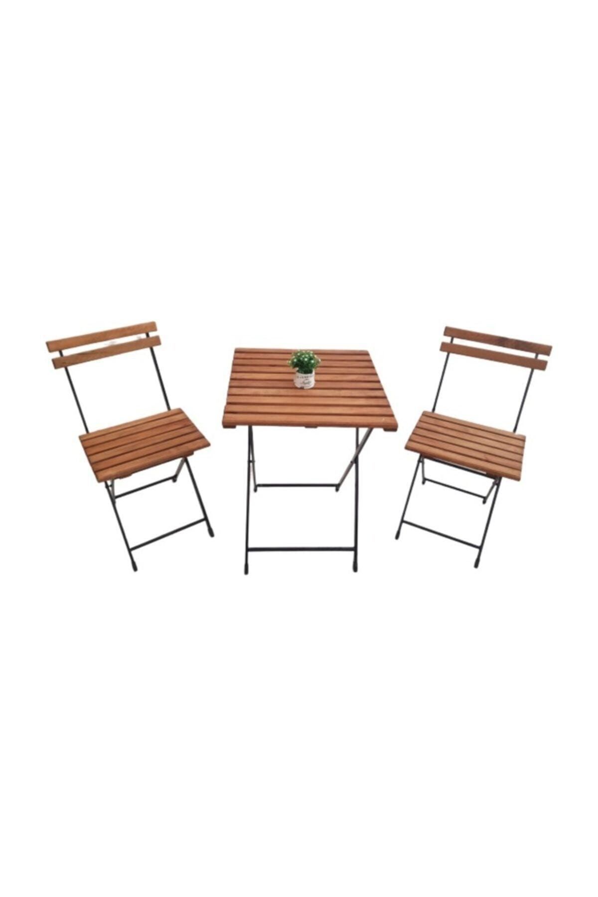 balkon katlanır masa sandalye