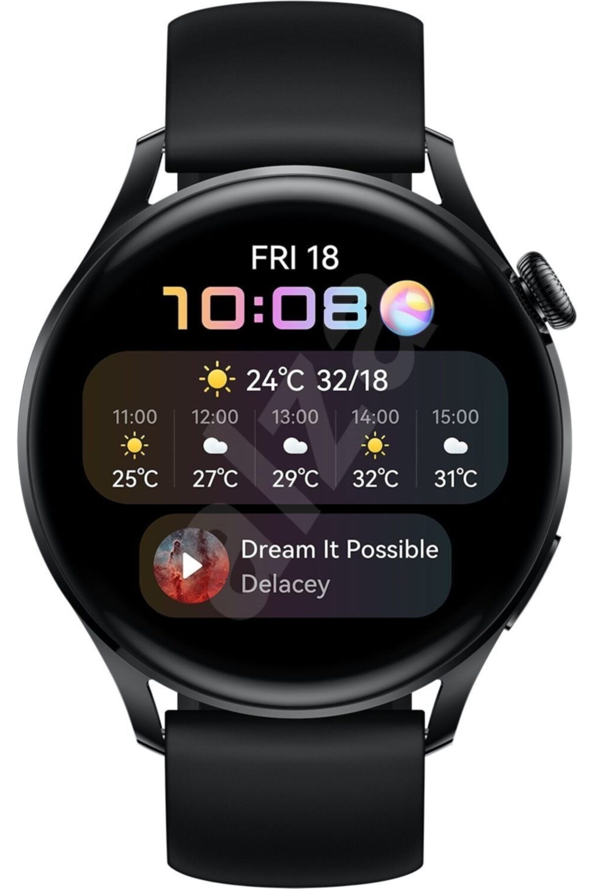 Huawei Watch 3 46mm Akıllı Saat - Siyah (Huawei Türkiye Garantili) 55026820
