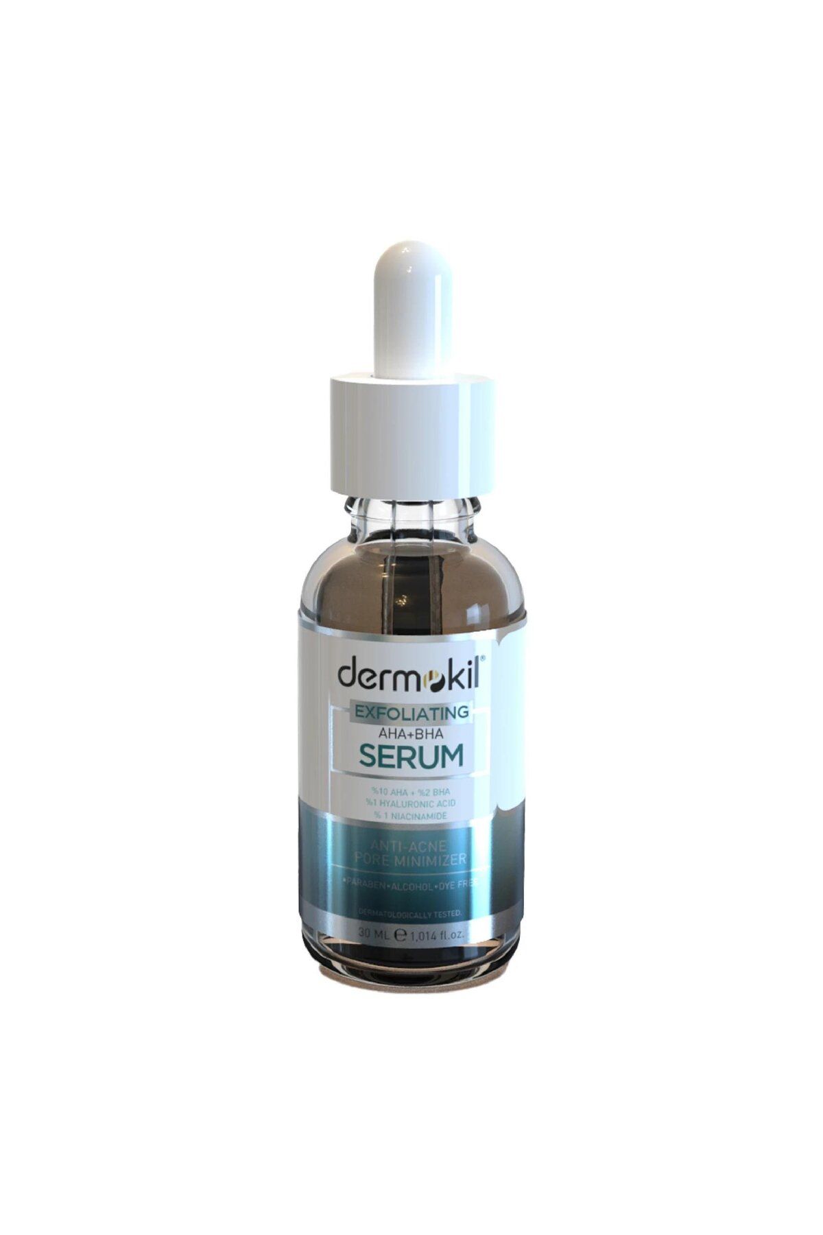Dermokil Exfoliating Aha Bha Niacinamide Serum 30 ml